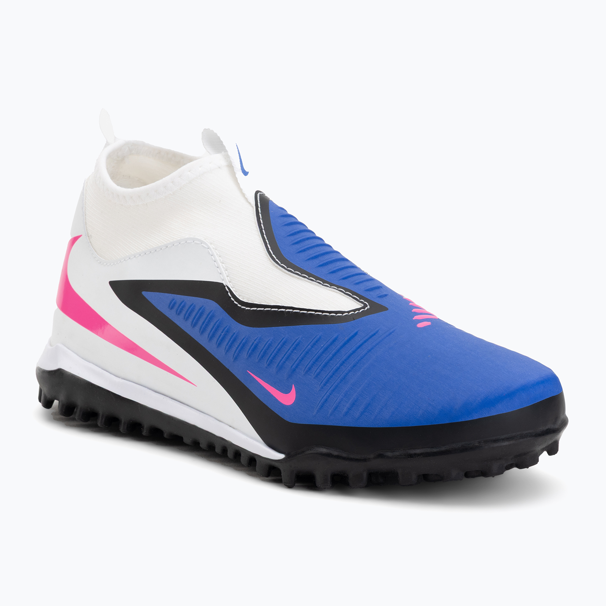 Buty piłkarskie dziecięce Nike Phantom 6 High Academy TF racer blue/white/pink blast 