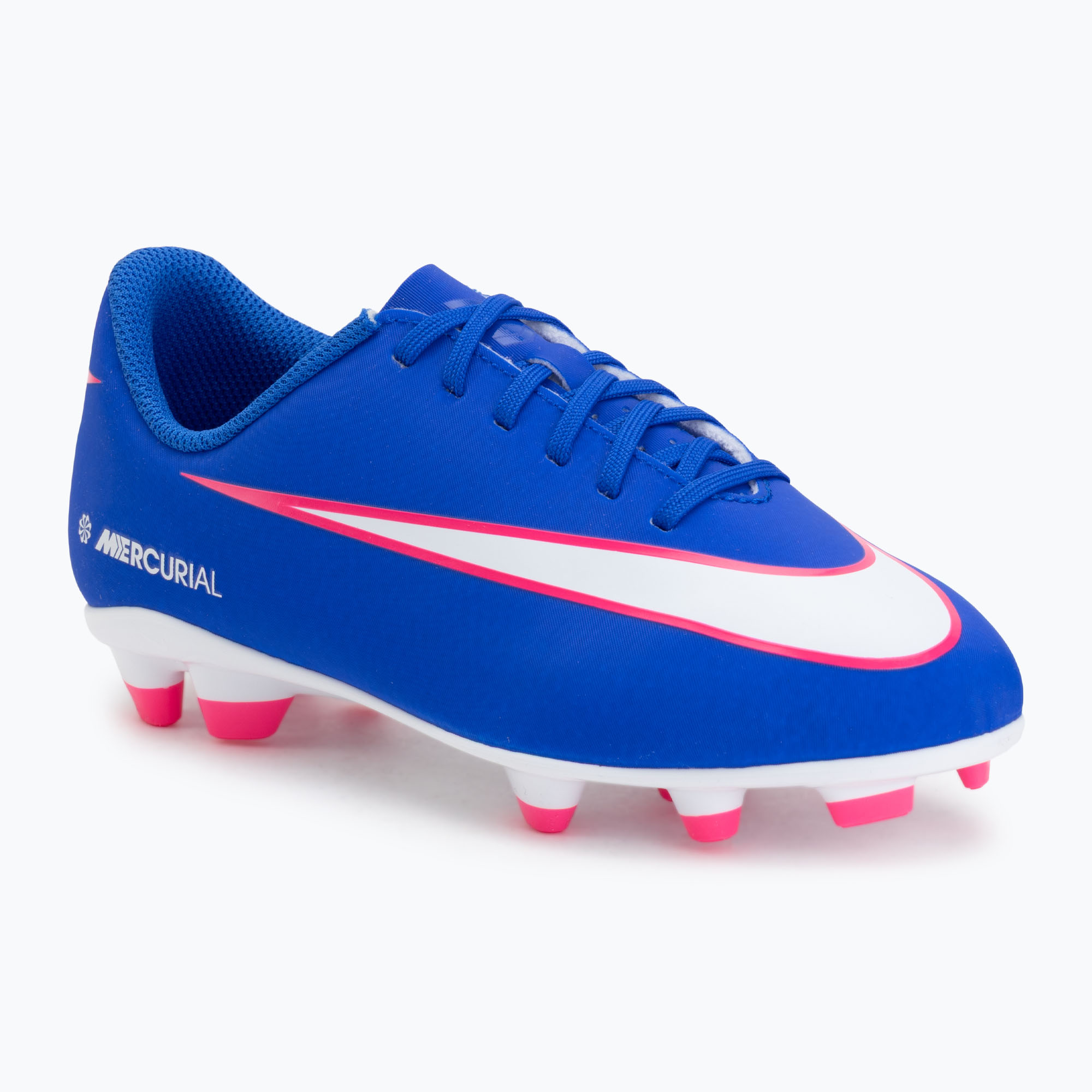 Buty piłkarskie dziecięce Nike Mercurial Vapor 16 Club FG/MG racer blue/white 