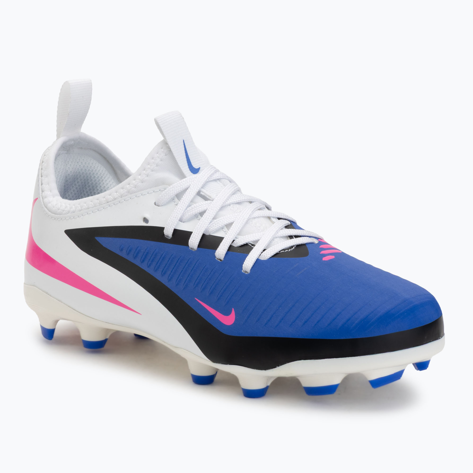 Buty piłkarskie dziecięce Nike Phantom 6 Low Academy FG/MG Jr racer blue/white/pink blast 