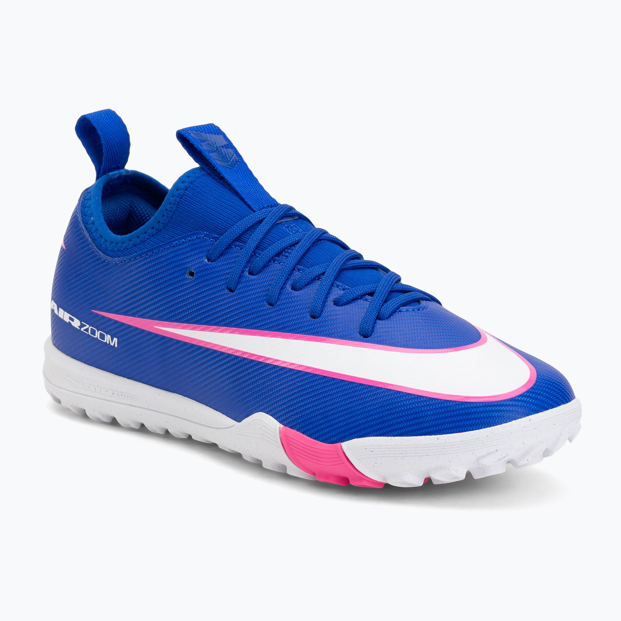 Buty piłkarskie dziecięce Nike Mercurial Vapor 16 Academy TF racer blue/white 