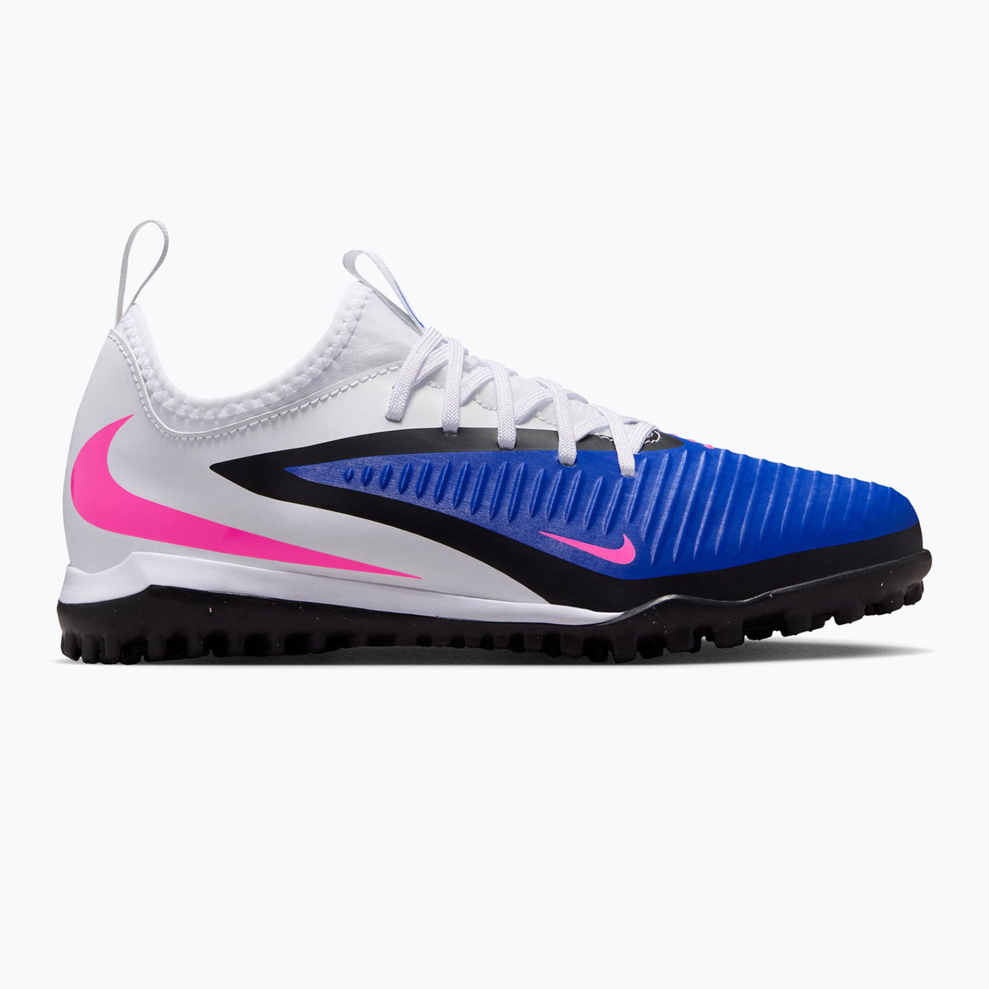 Детски футболни обувки Nike Jr. Phantom 6 Low Academy TF race blue/white/pink blast