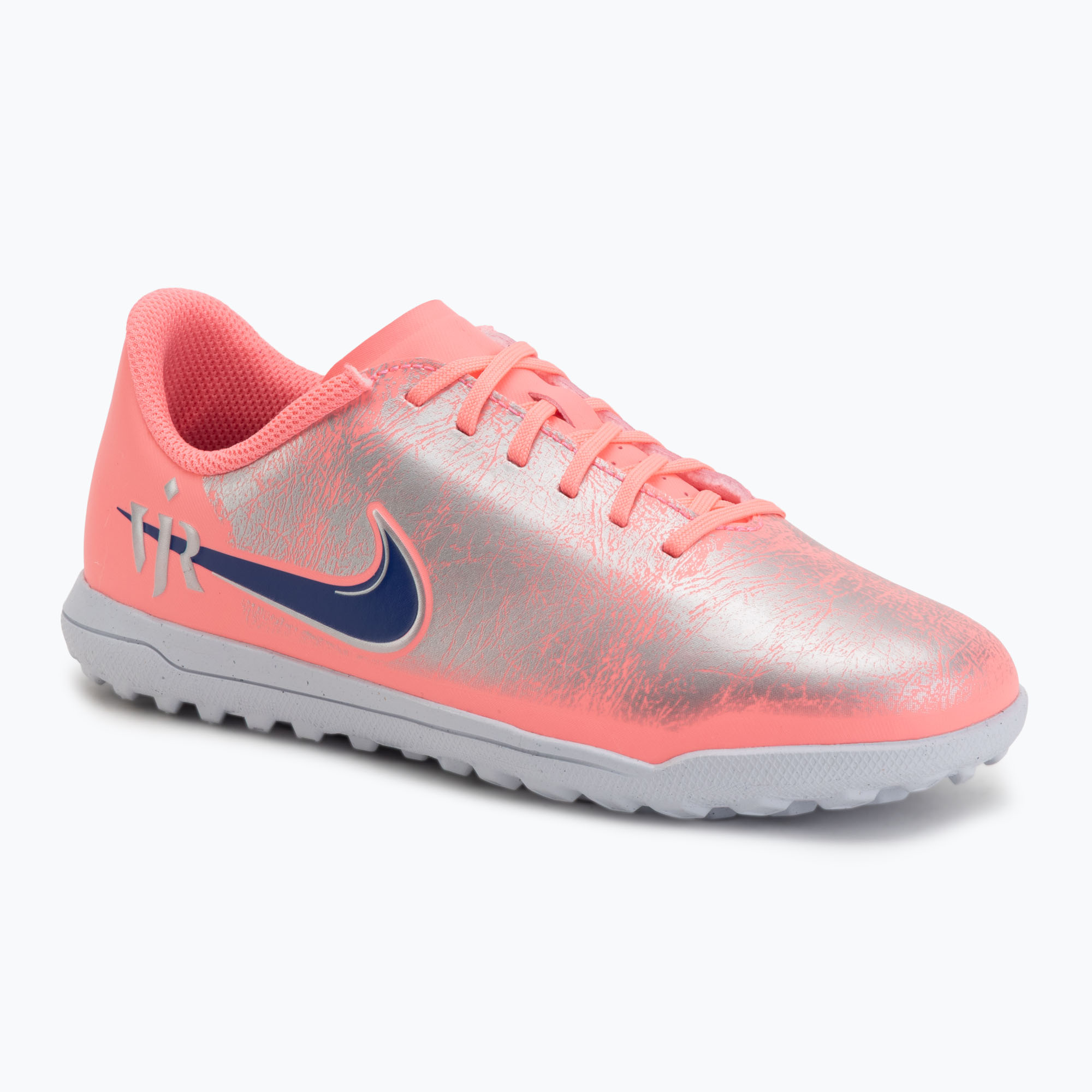 Buty piłkarskie dziecięce Nike Zoom Vapor 16 Club VJR Jr TF sunset pulse/old royal 