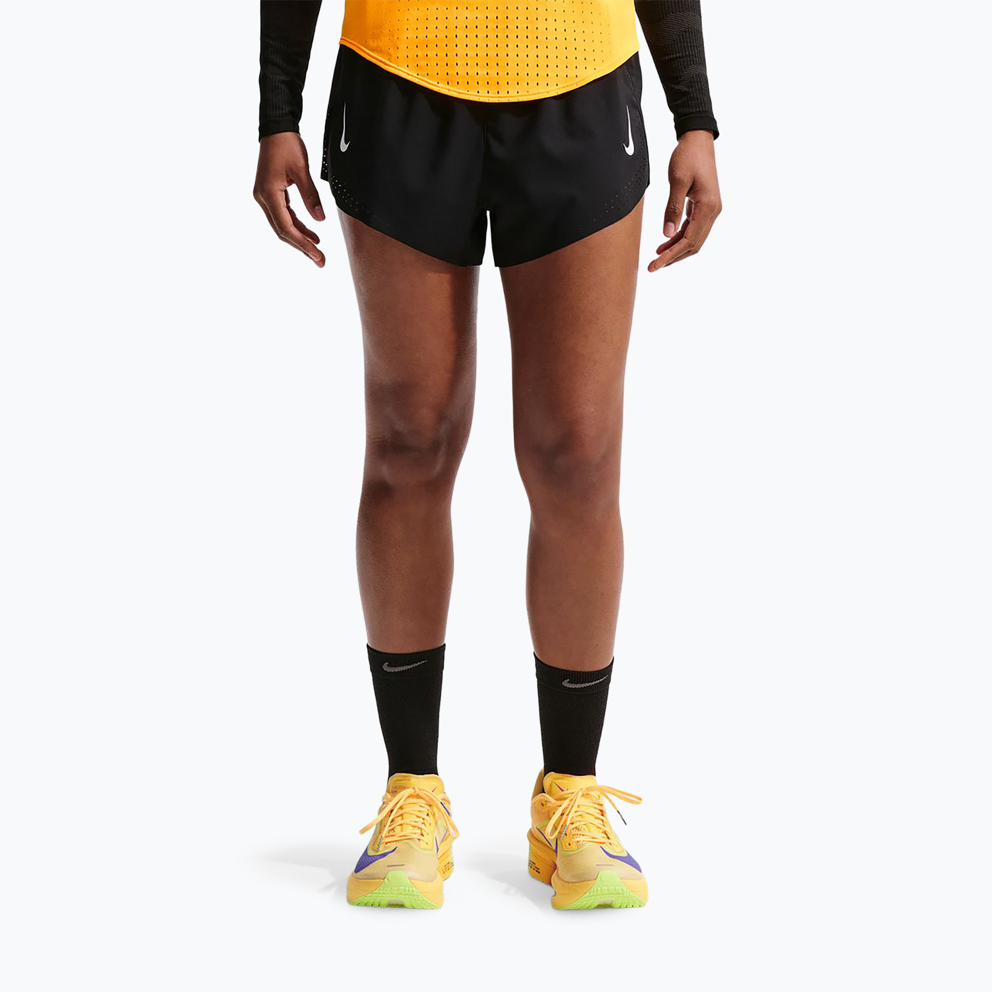 Дамски шорти за бягане Nike AeroSwift ADV Brief-Lined 3