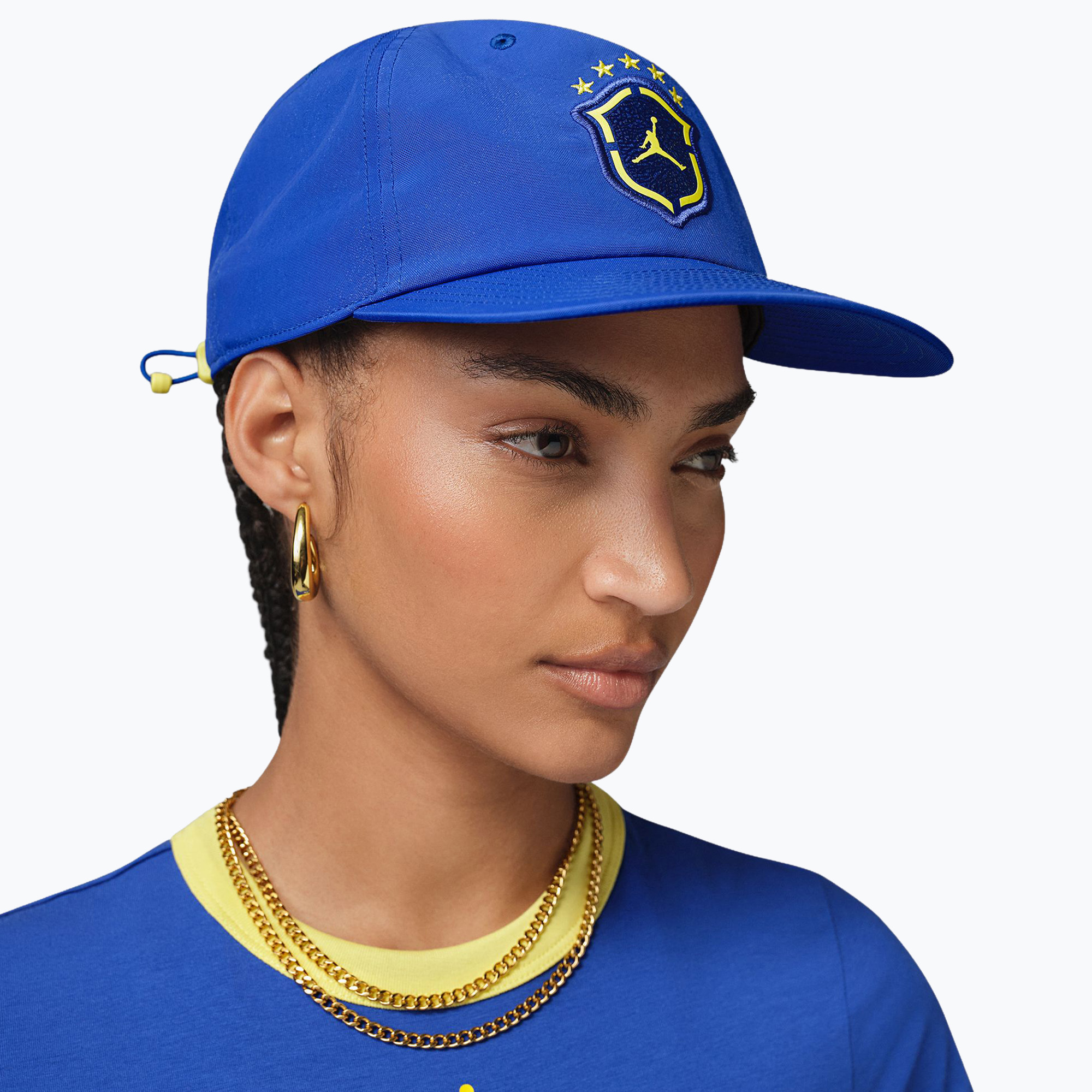 Czapka z daszkiem  Jordan Pro old royal/yellow pulse 