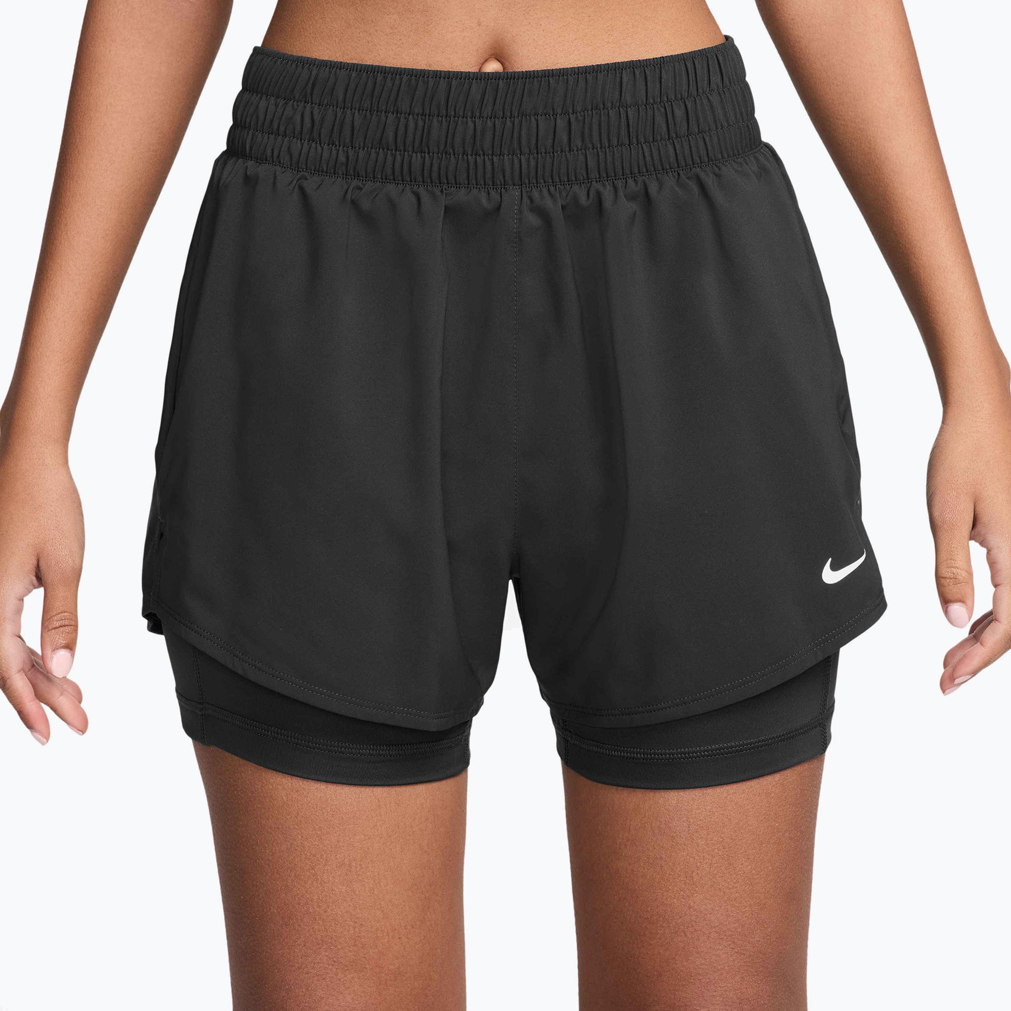 Spodenki damskie Nike One Dri-Fit High-Waisted 3