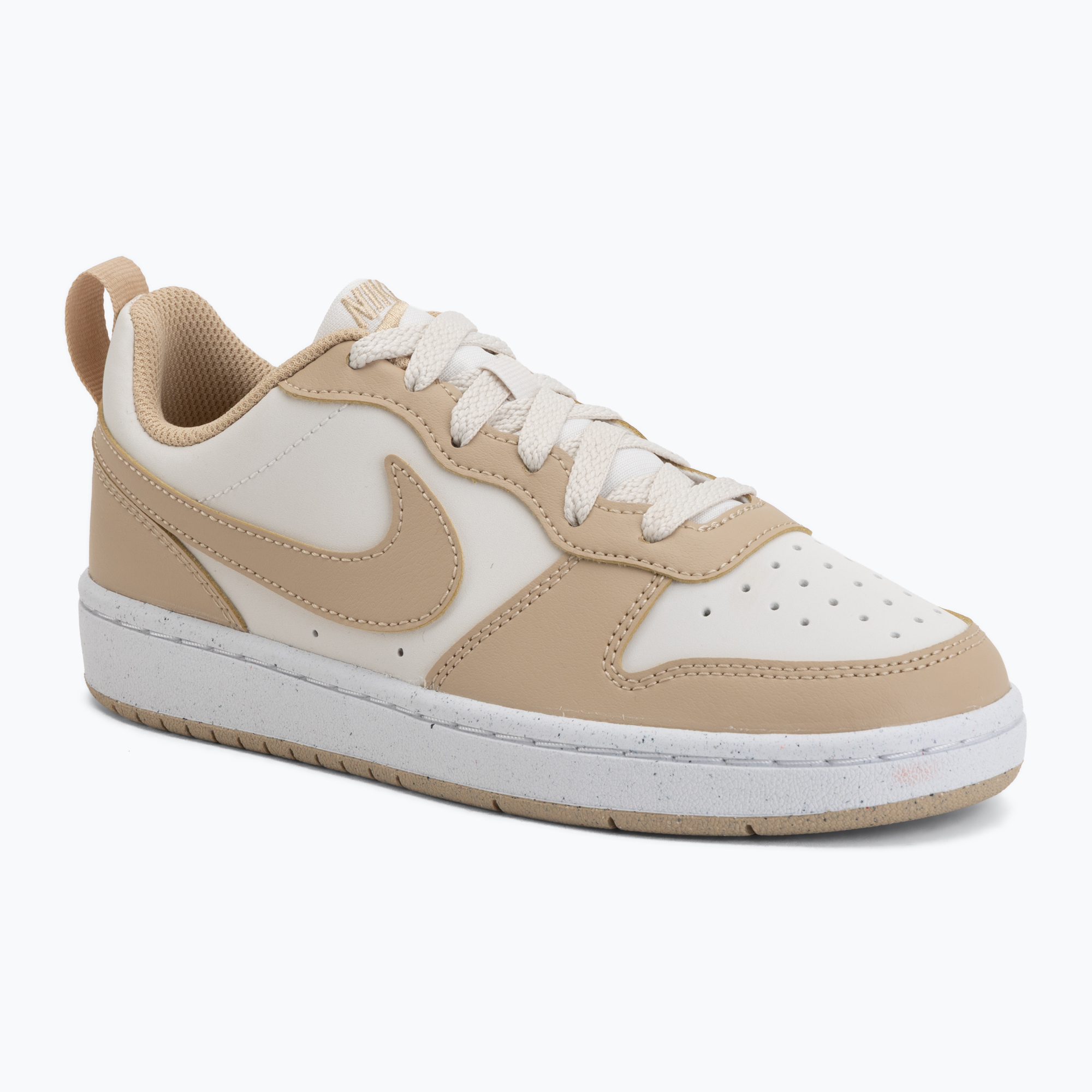 Детски обувки Nike Court Borough Low Next Bloom phantom/white/linnen