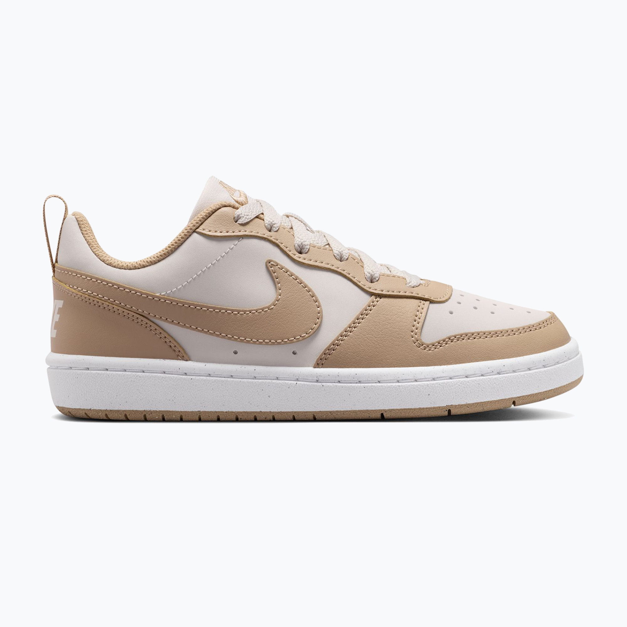 Buty dziecięce Nike Court Borough Low Next Bloom phantom/white/linen 