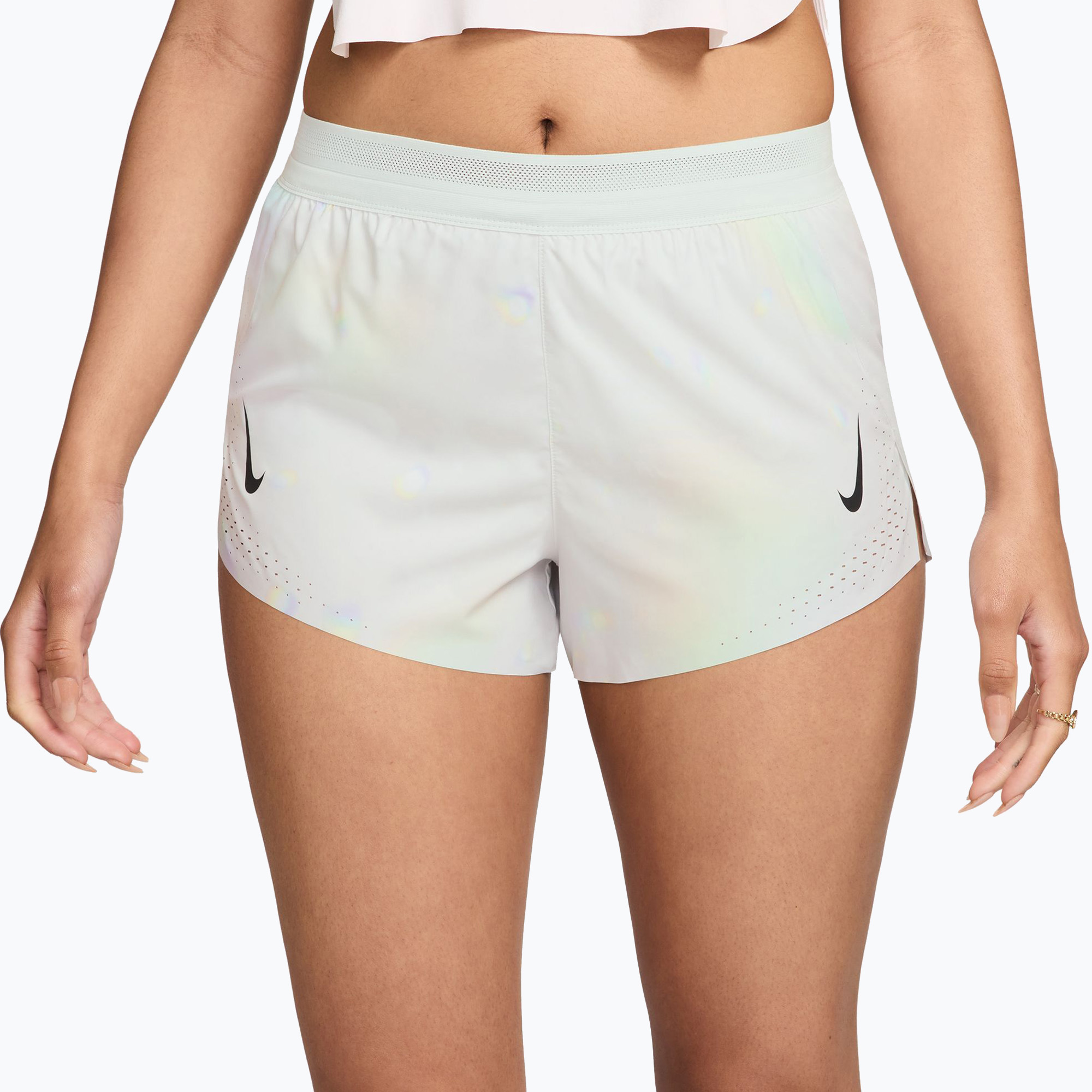 Дамски шорти за бягане Nike AeroSwift Dri-Fit ADV Mid-Rise Brief Lined 3