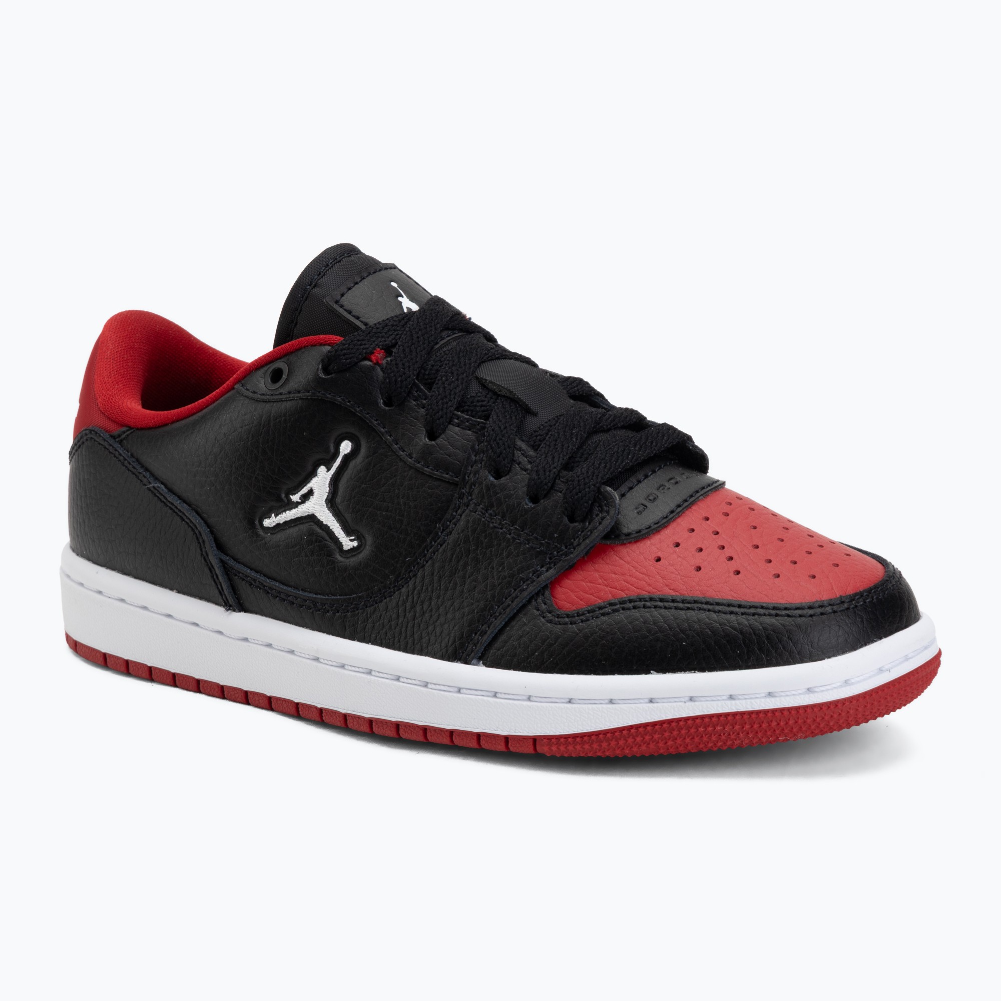 Buty Jordan Court Connect Low black/gym red/white 