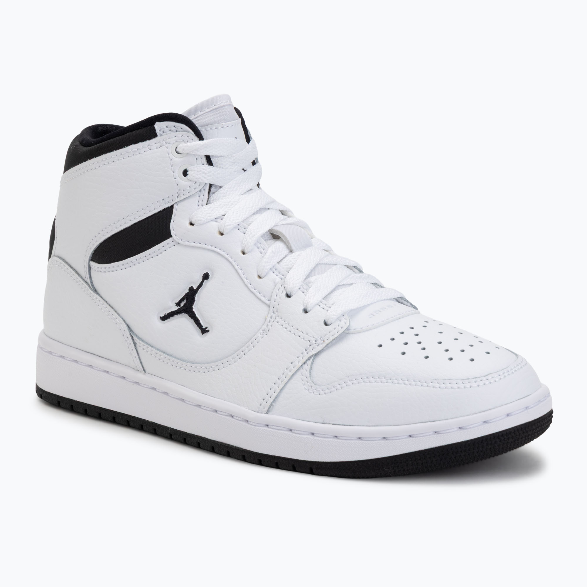 Buty damskie Nike Jordan Court Connect Mid white/black 