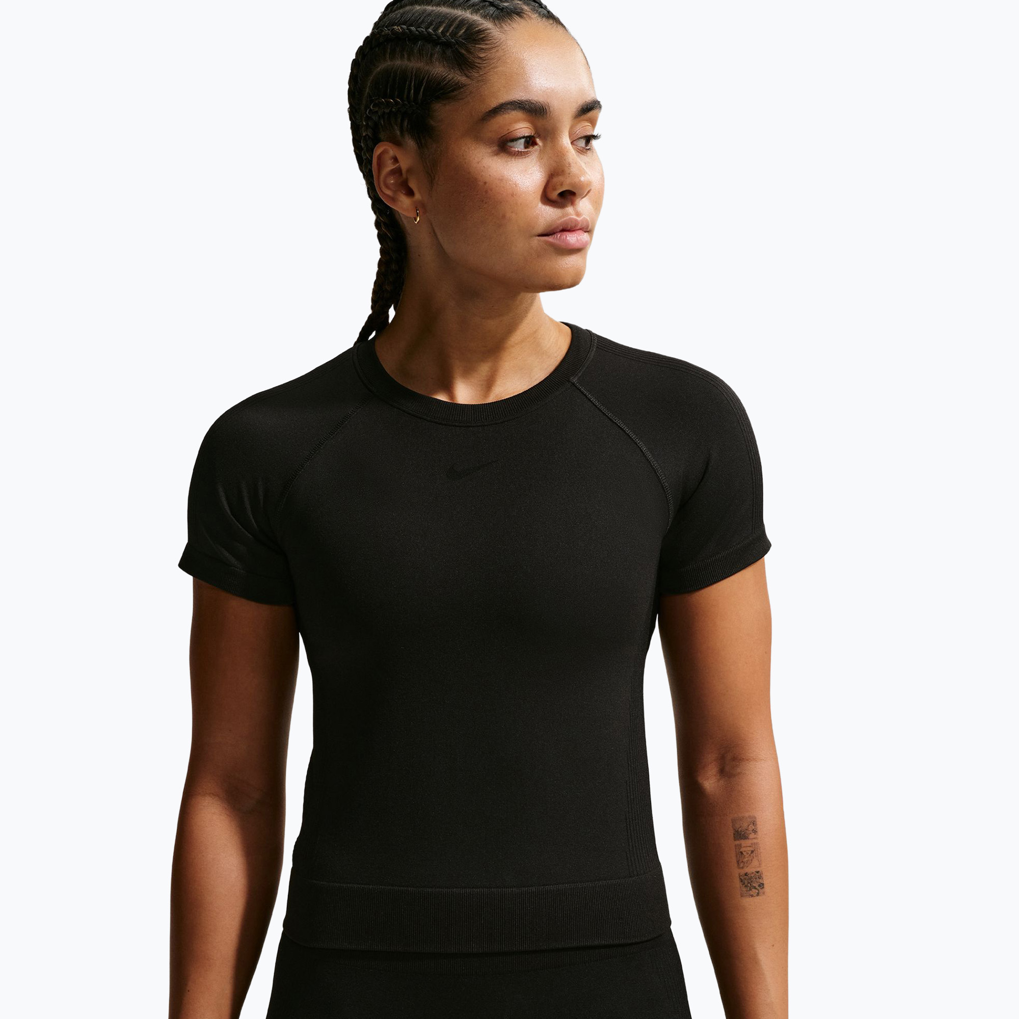 Koszulka treningowa damska Nike Pro Seamless Dri-Fit black