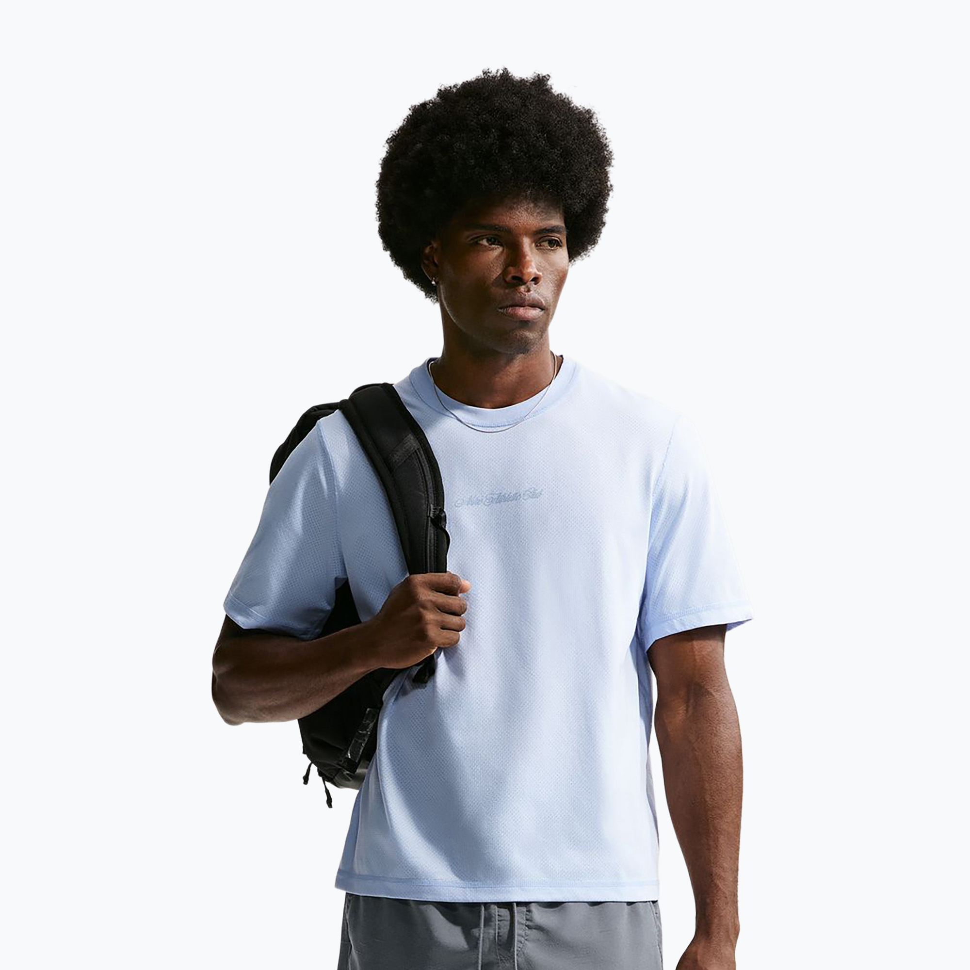 Koszulka treningowe męskie Nike Primary N.A.C. hydrogen blue/light armory blue 