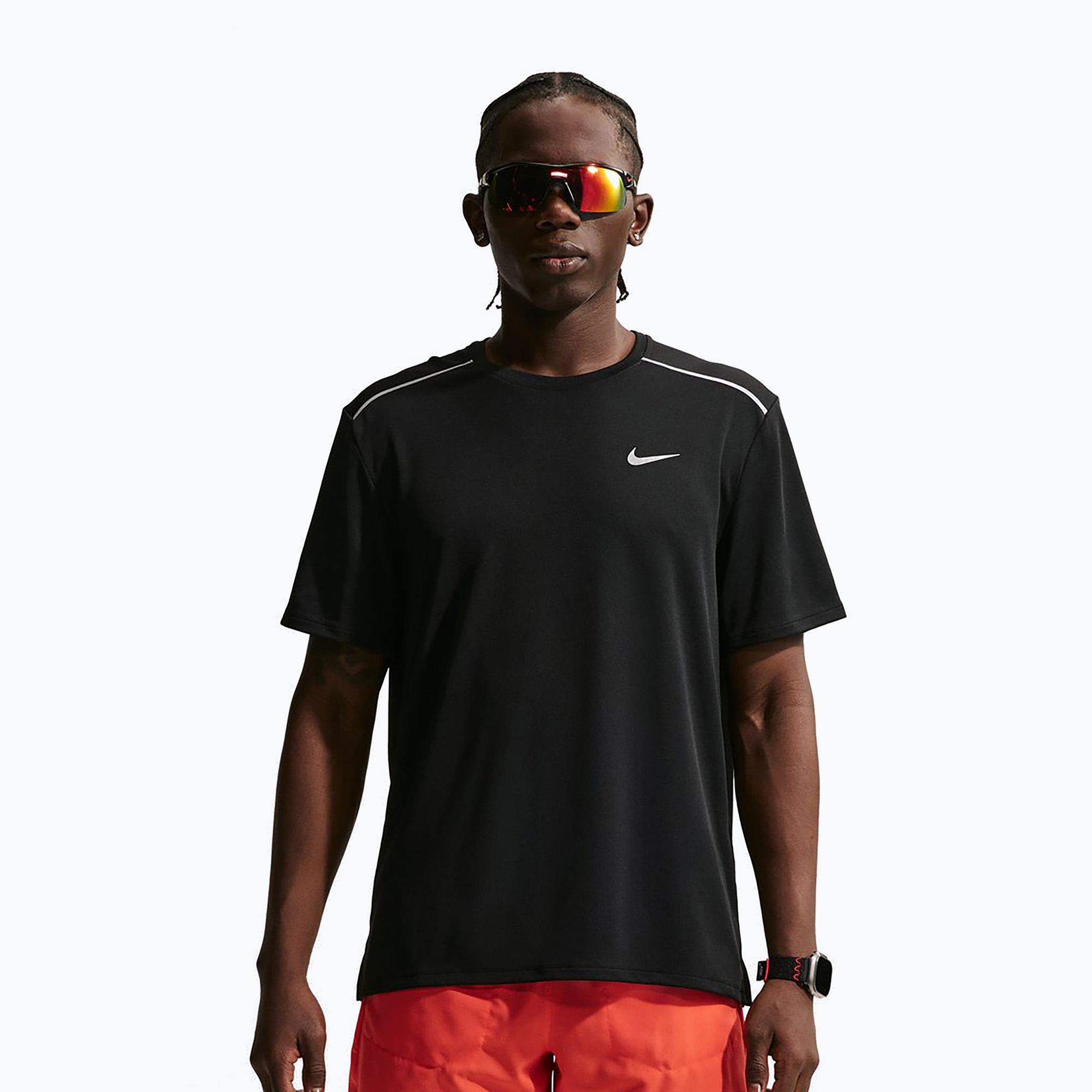 Мъжка тениска за бягане Nike Miler Dri-Fit UV black
