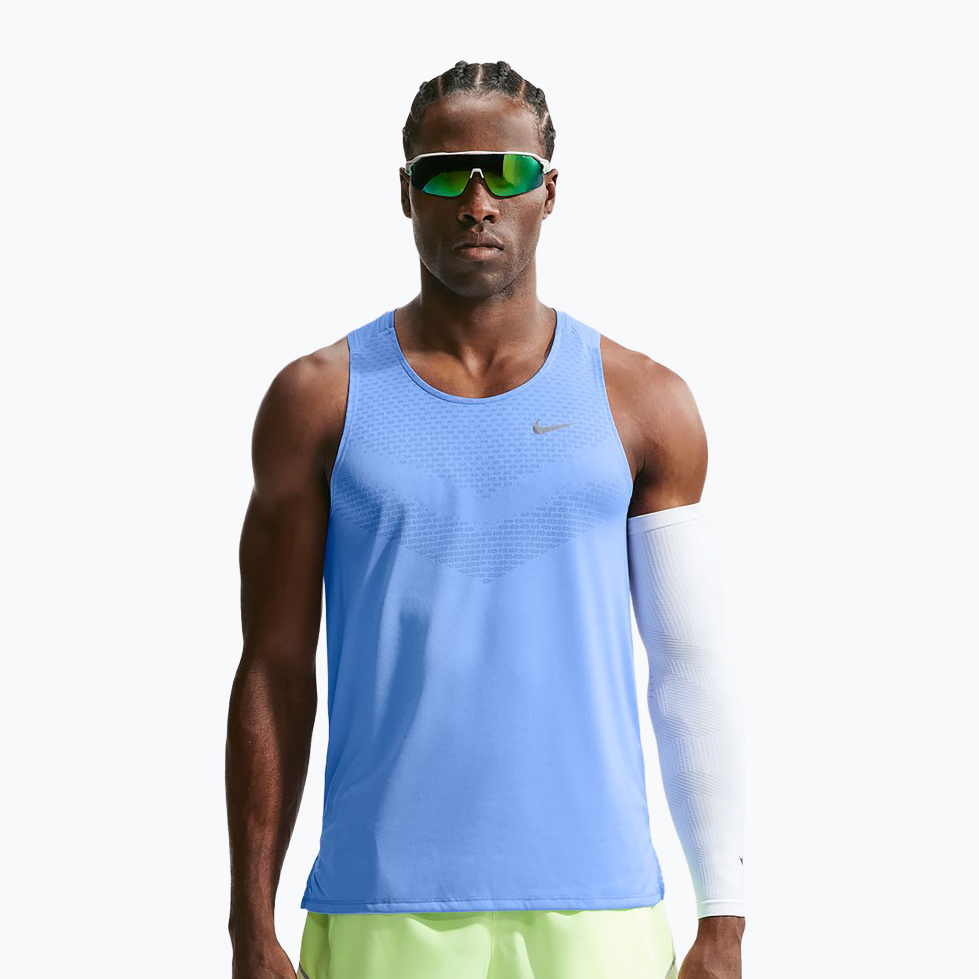 Koszulka do biegania męska Nike Stride Dri-Fit ADV royal pulse 