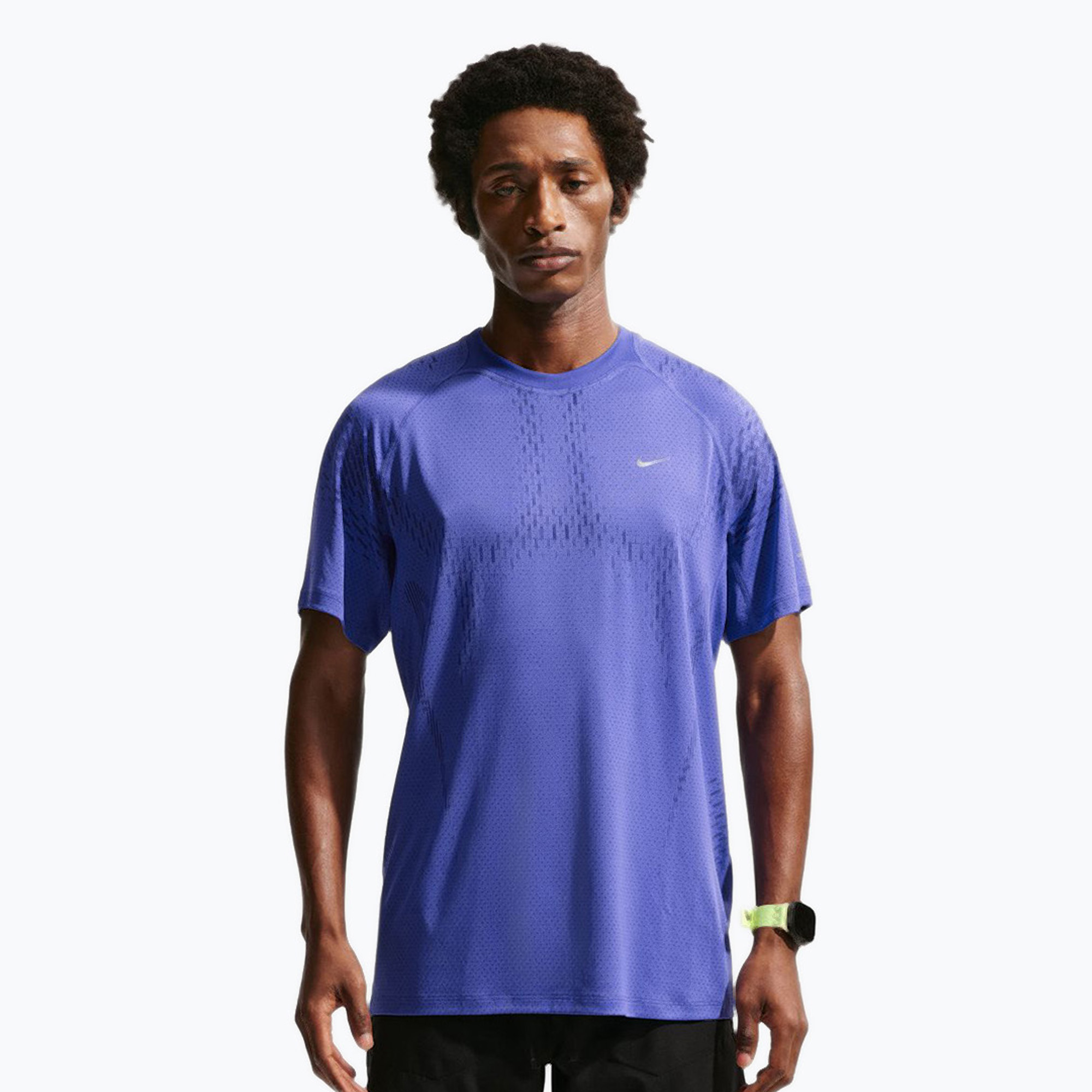 Koszulka do biegania męska Nike Stride Dri-Fit ADV lapis/deep royal blue 