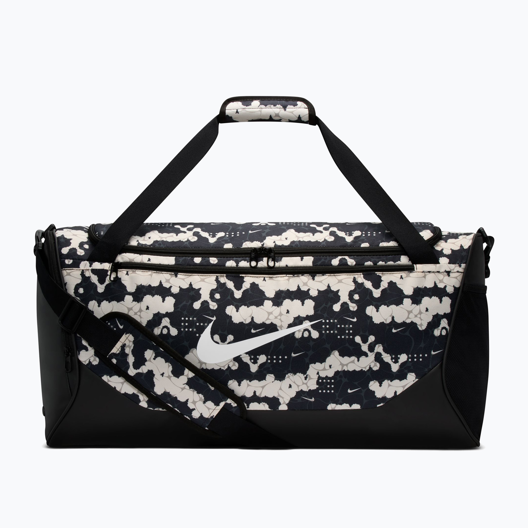 Torba treningowa Nike Brasilia 60 l chalk/black/white
