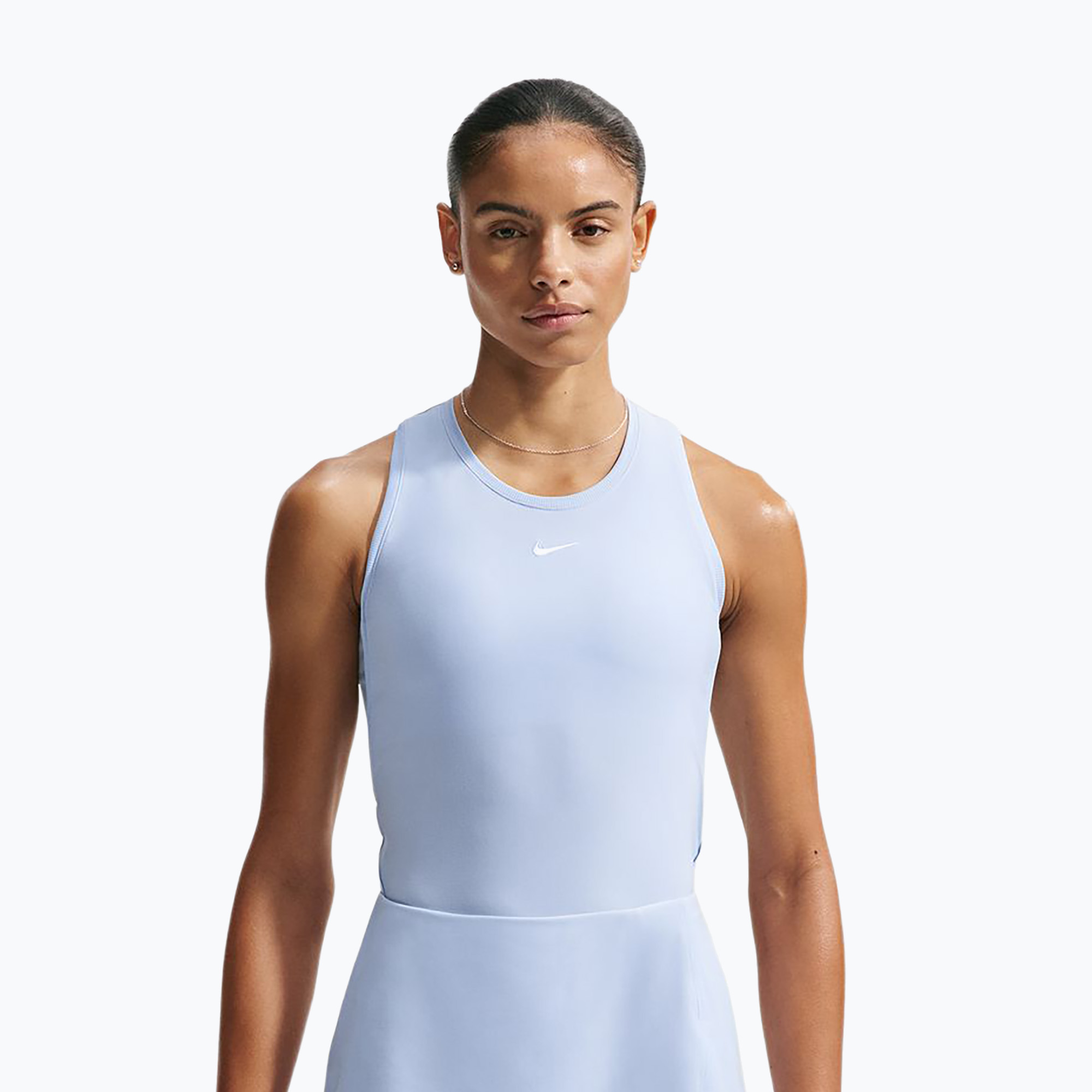 Koszulka tenisowa damska Nike Victory Dri-Fit Tank hydrogen blue/white 