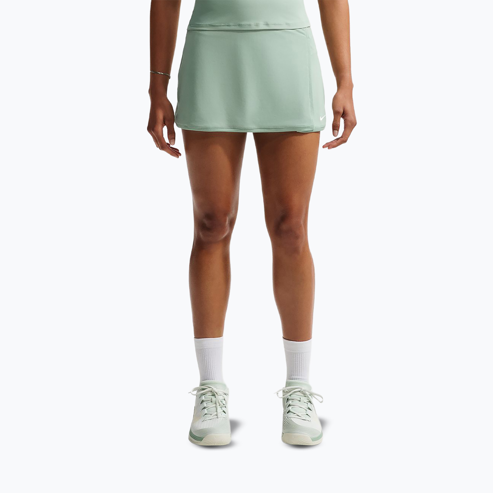 Spódnica tenisowa Nike Victory Dri-Fit Straight Pleated steam/white 