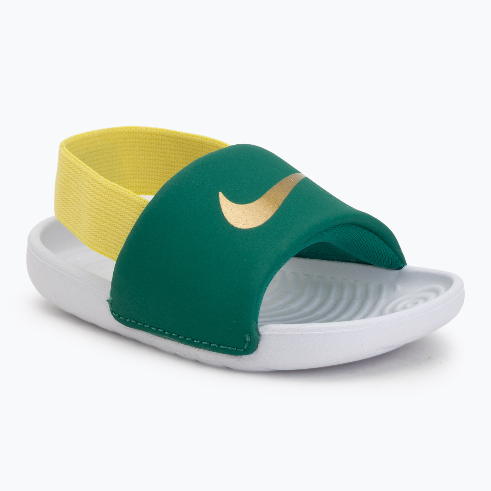Детски чехли Nike Kawa malachite/sonic yellow