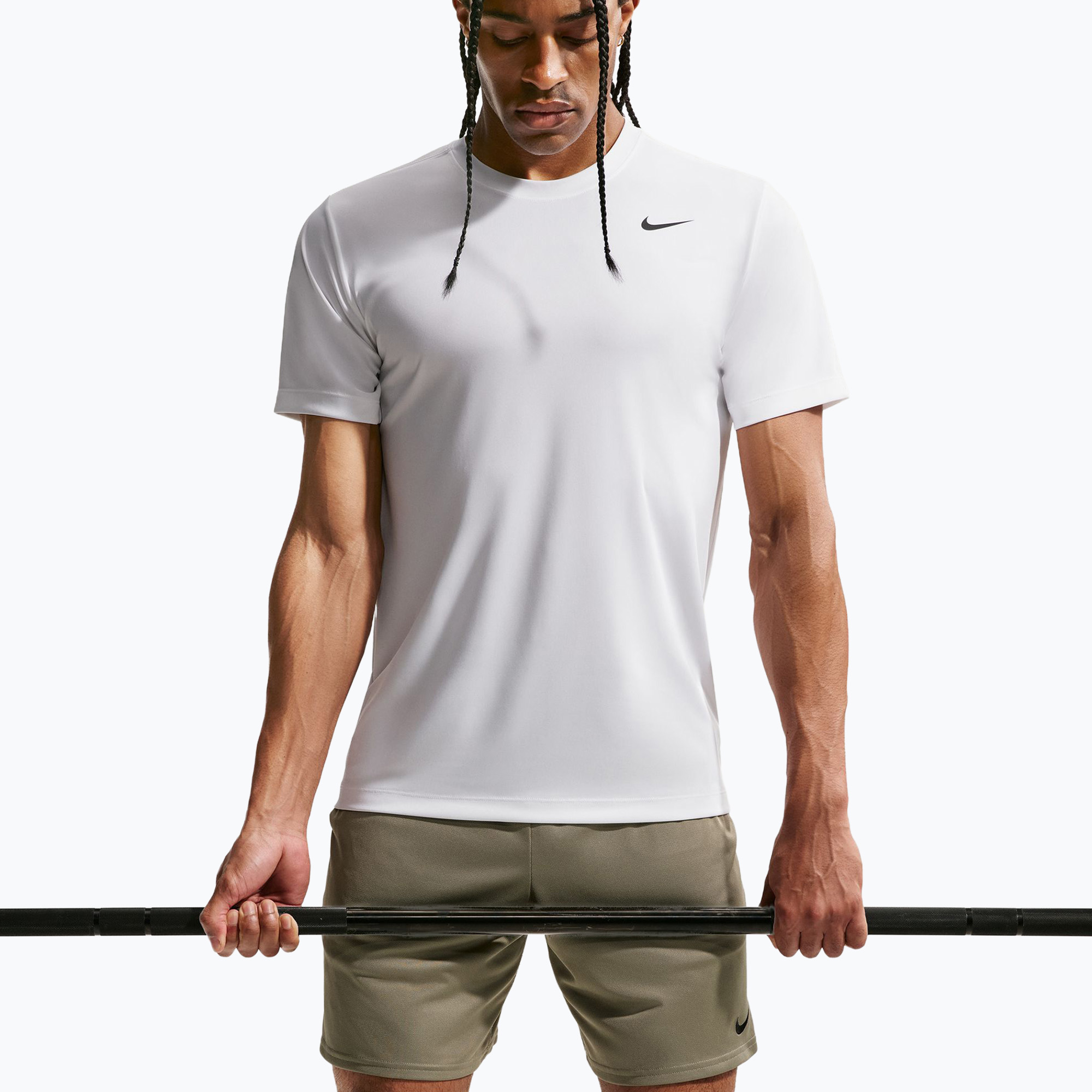 Tricou de antrenament bărbați Nike Dri-FIT Training T-Shirt white/black