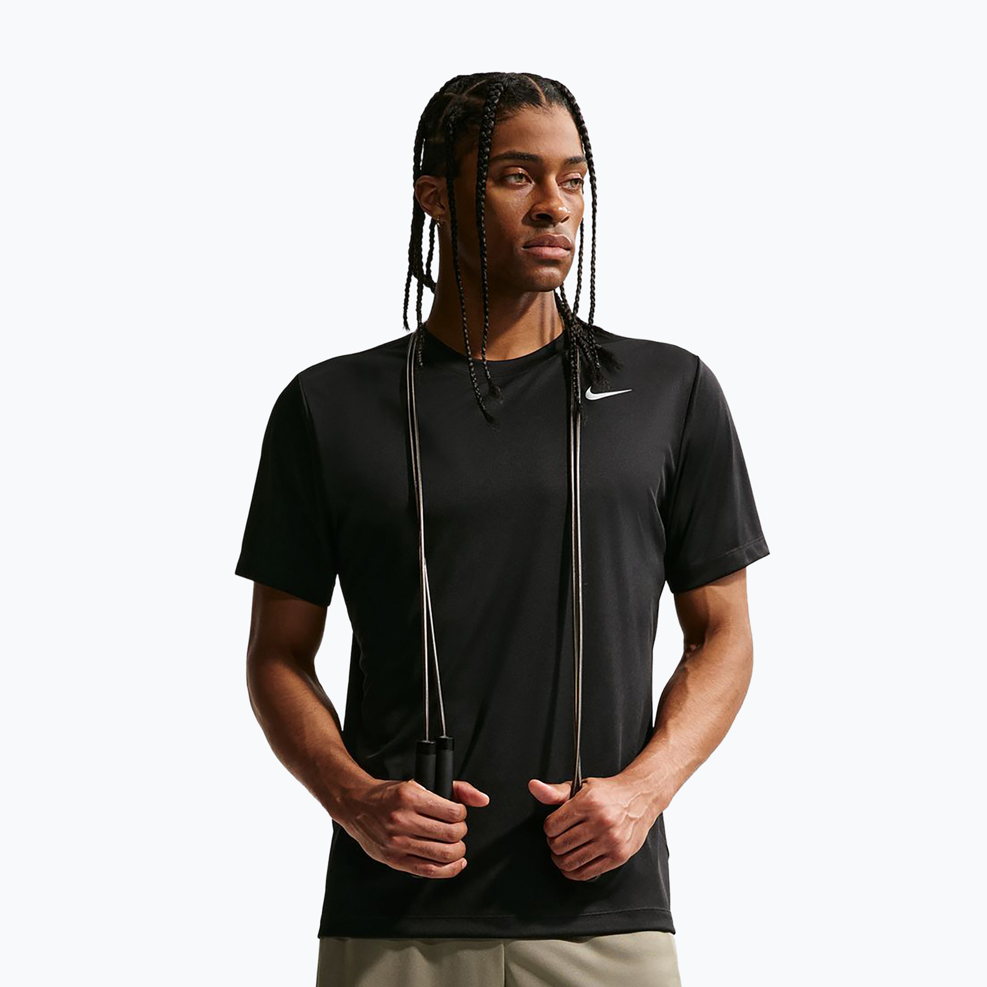 Мъжка тренировъчна тениска Nike Dri-FIT Training T-Shirt black/matte silver
