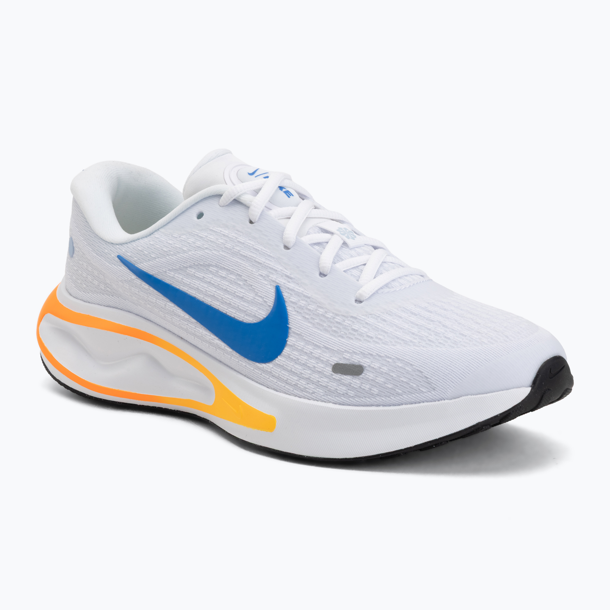 Buty do biegania męskie Nike Journey Run white/total orange/blue crystal 