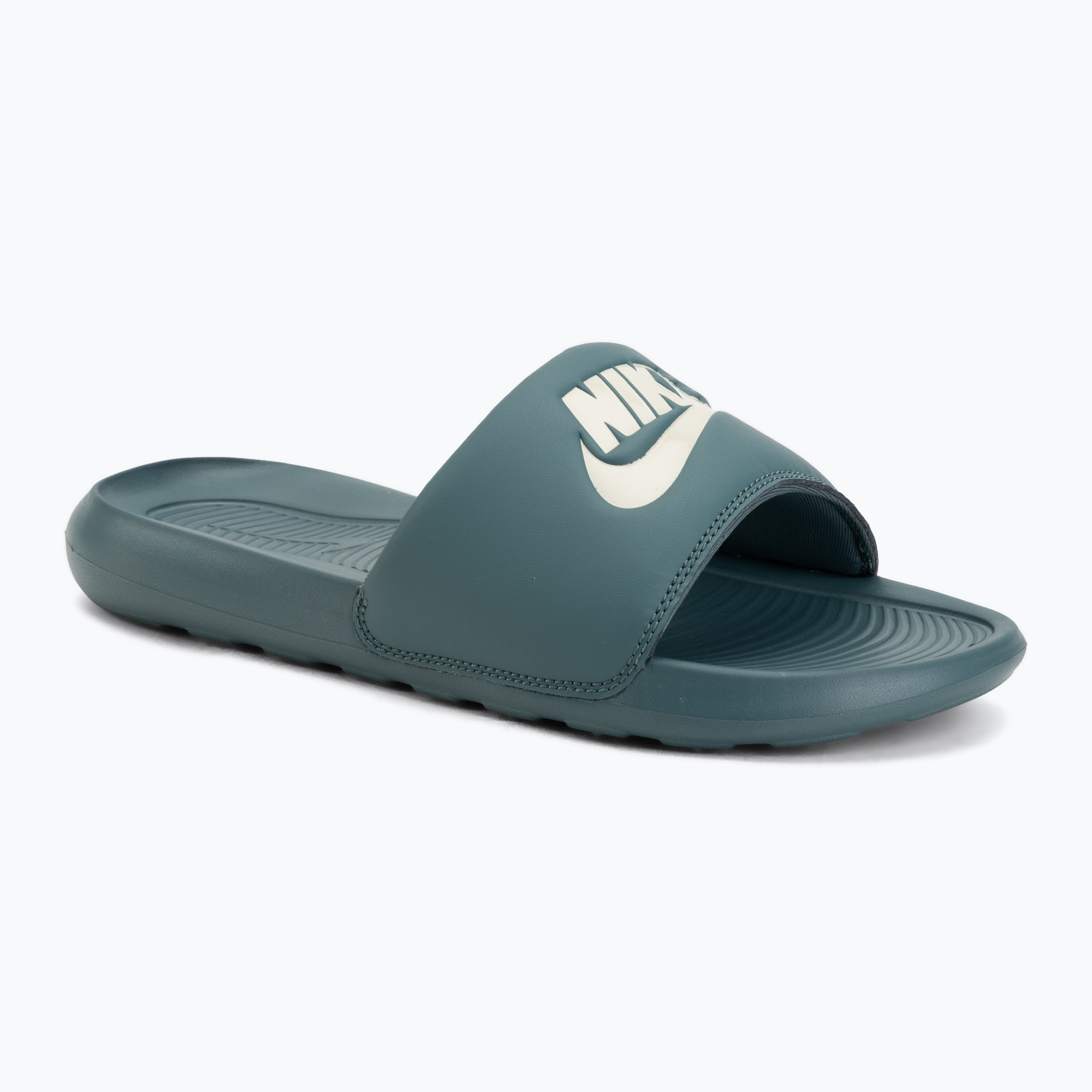Klapki męskie Nike Victori One Slide mineral slate/coconut milk 