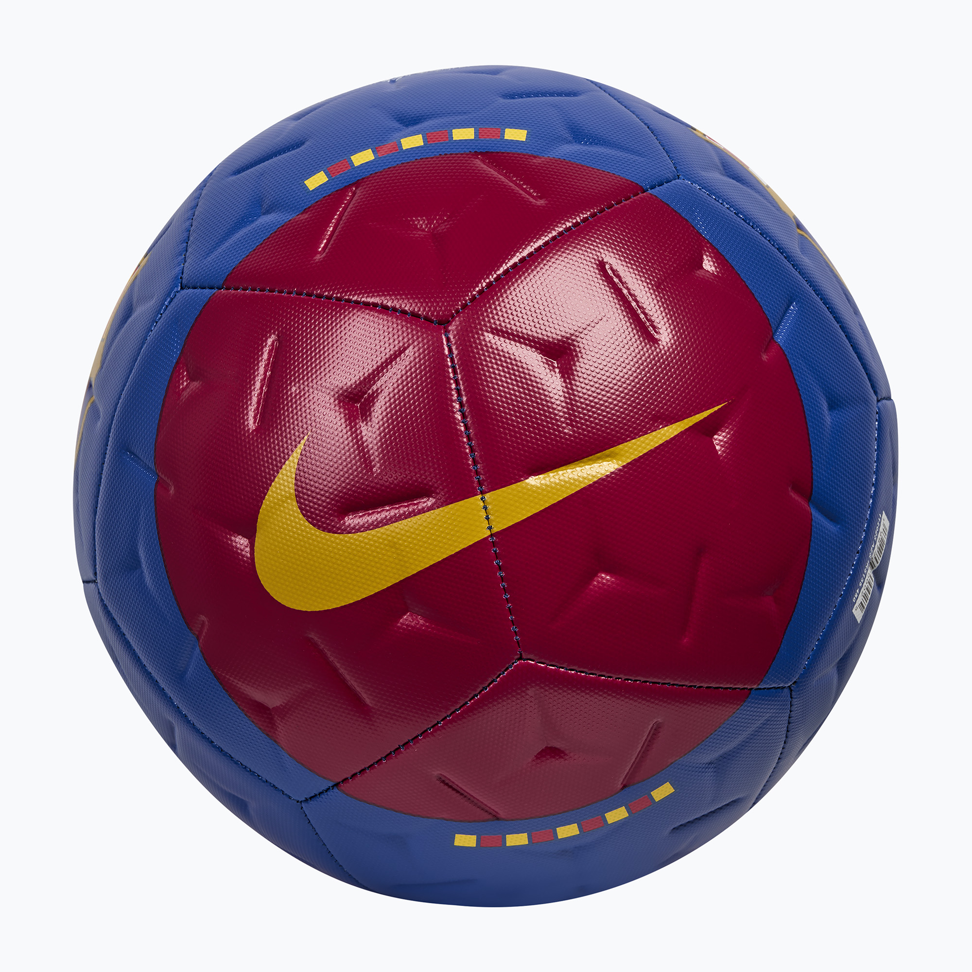 Minge de fotbal Nike Academy FC Barcelona game royal/cardinal red size 5