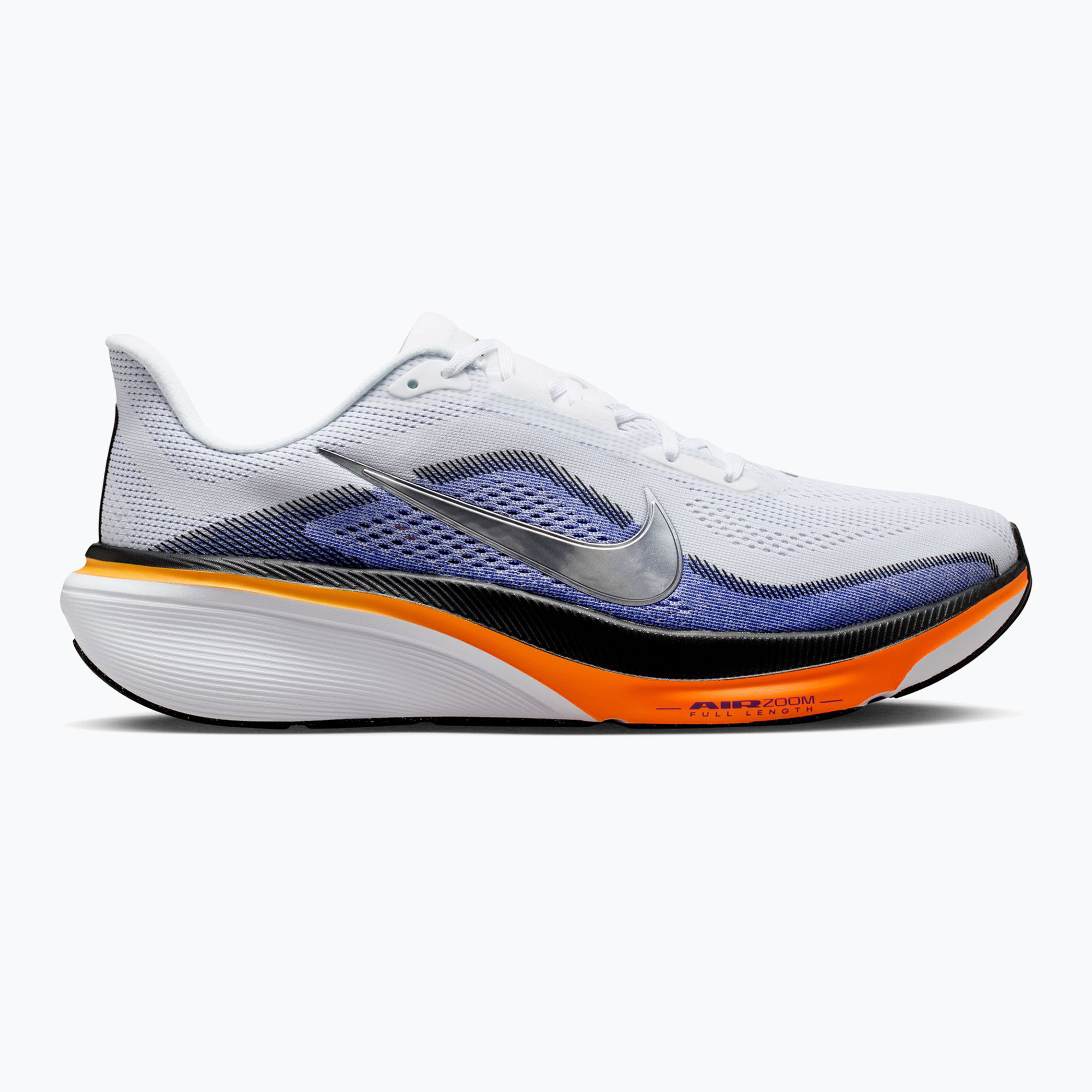 Buty do biegania męskie Nike Pegasus 42 white/lapis/total orange/metallic silver 