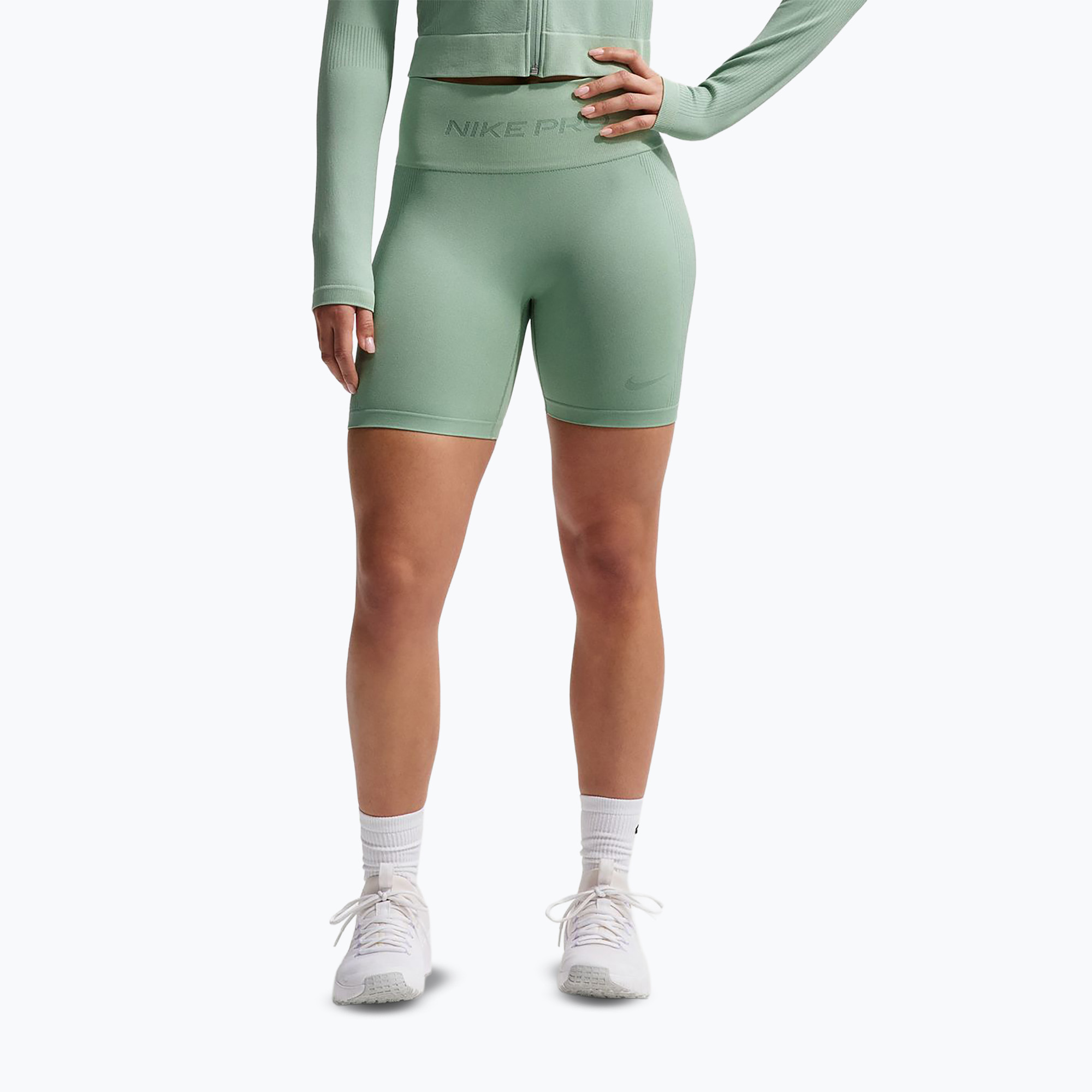 Дамски къси панталони/шорти Nike Pro Seamless High-Waisted Biker 5
