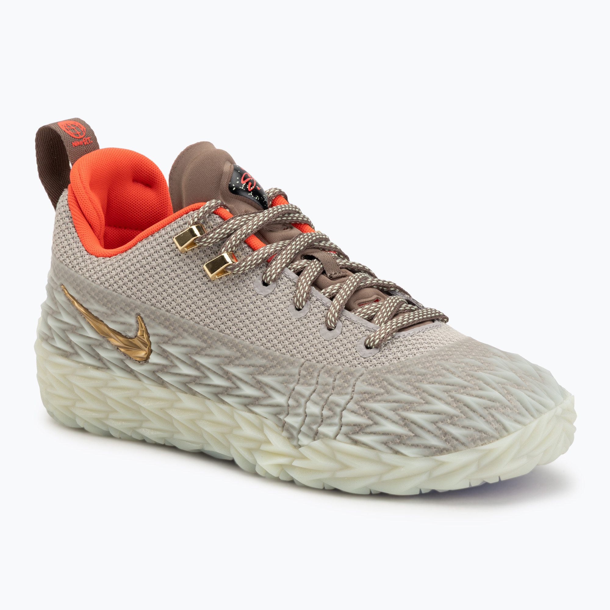 Pánske basketbalové topánky Nike S.T. Flare 2 college grey/volt tint/metallic gold