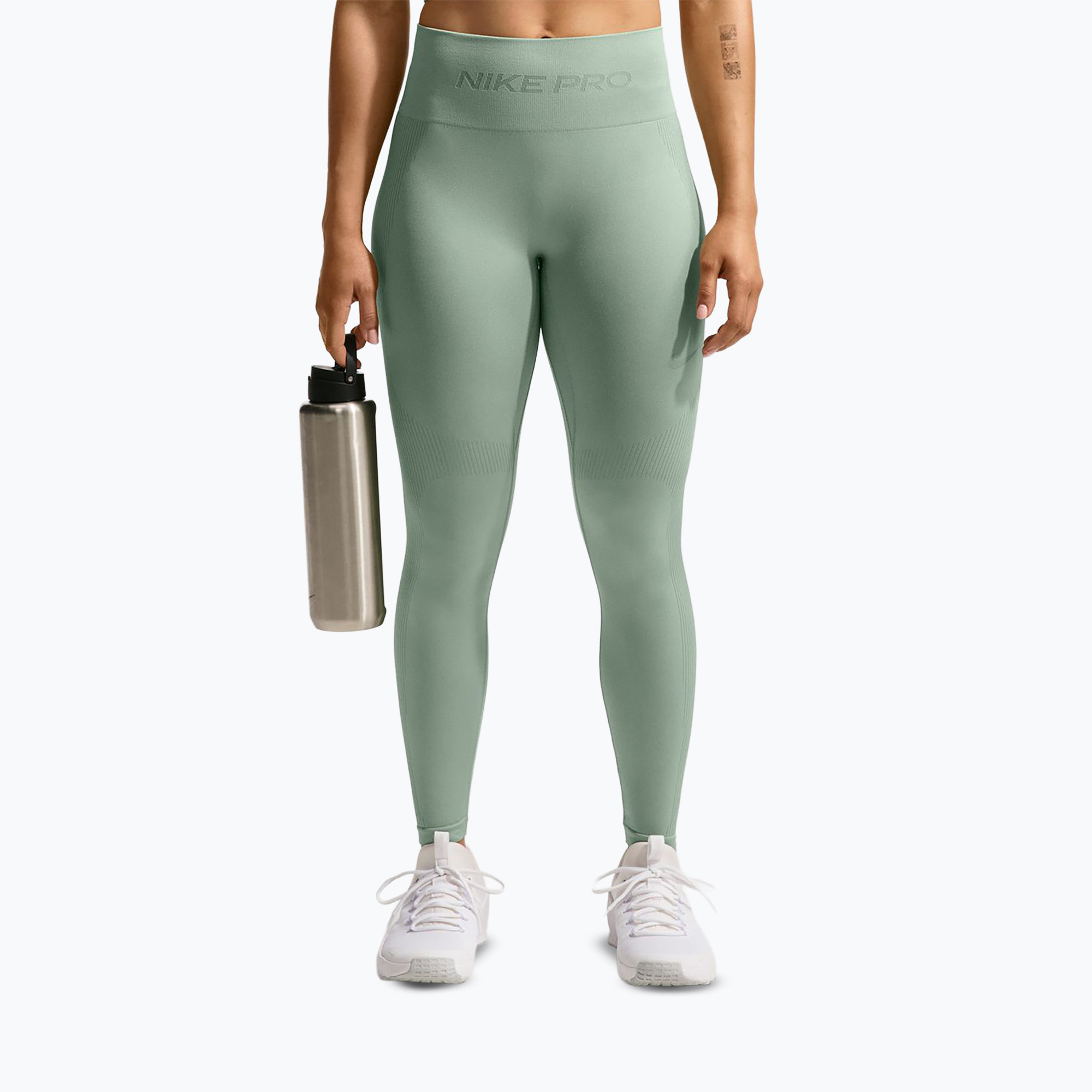 Legginsy damskie Nike Pro Seamless High-Waisted 7/8 steam 