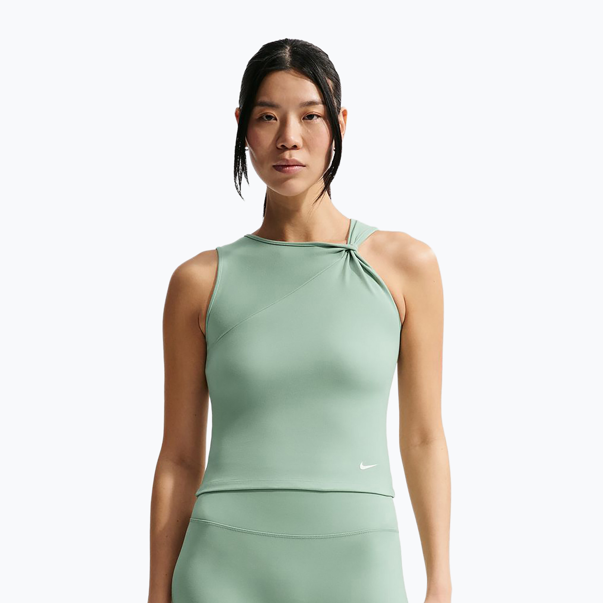 Дамска тренировъчна тениска Nike One Dri-Fit TT steam/white