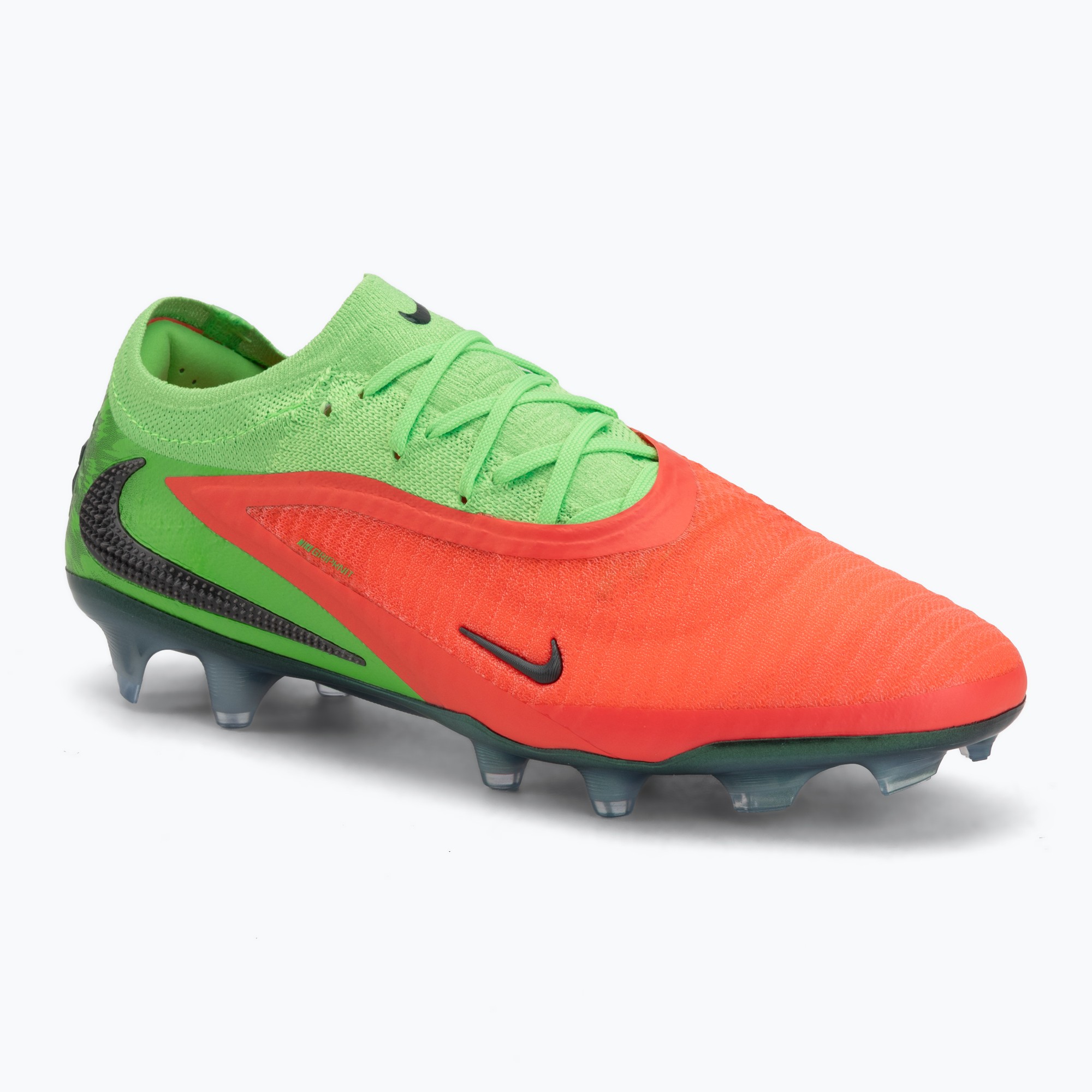 Încălțăminte de fotbal pentru bărbați Nike Phantom 6 Low Elite Erling Haaland FG hot punch/green strike/black