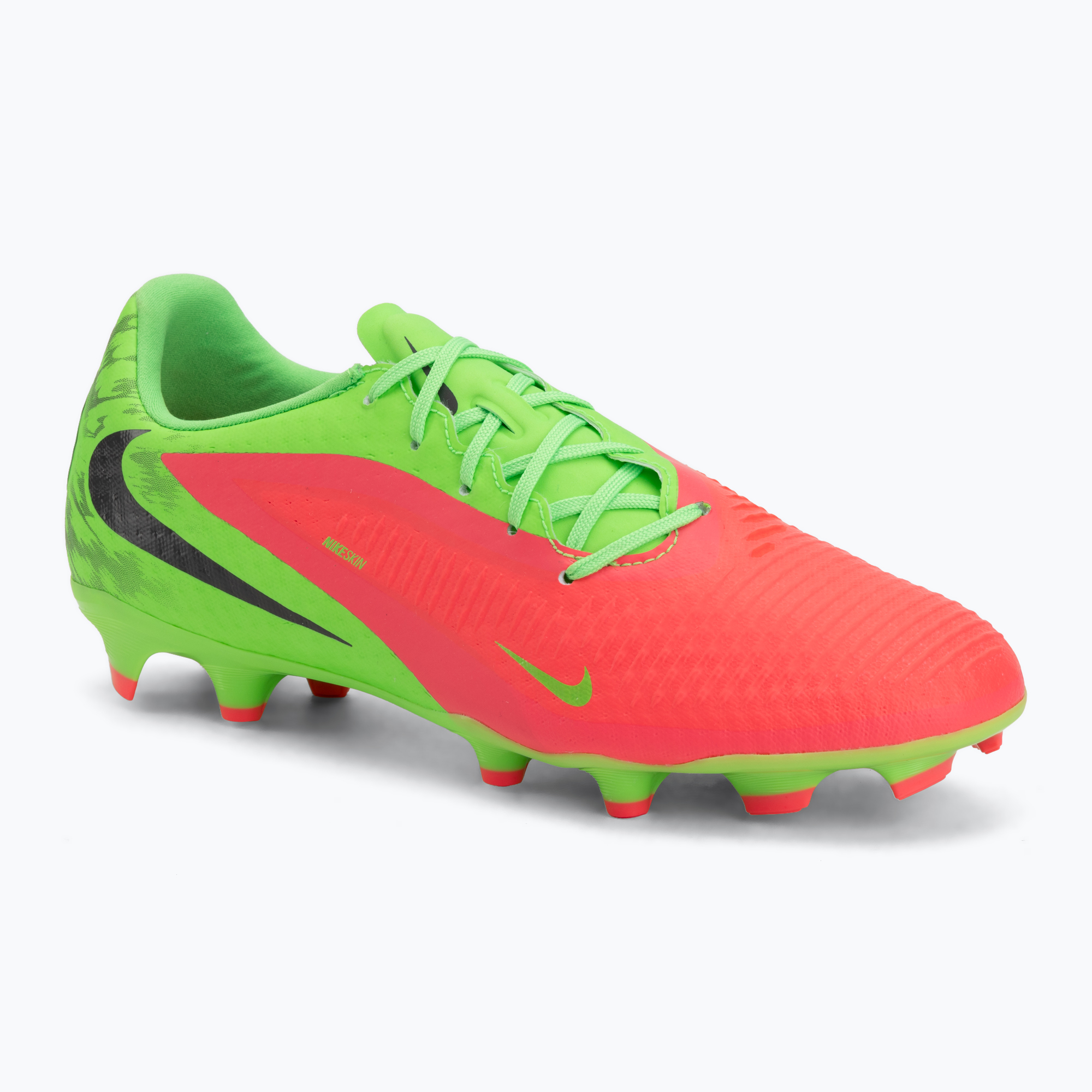 Încălțăminte de fotbal pentru bărbați Nike Phantom 6 Low Pro Erling Haaland AG hot punch/green strike/black