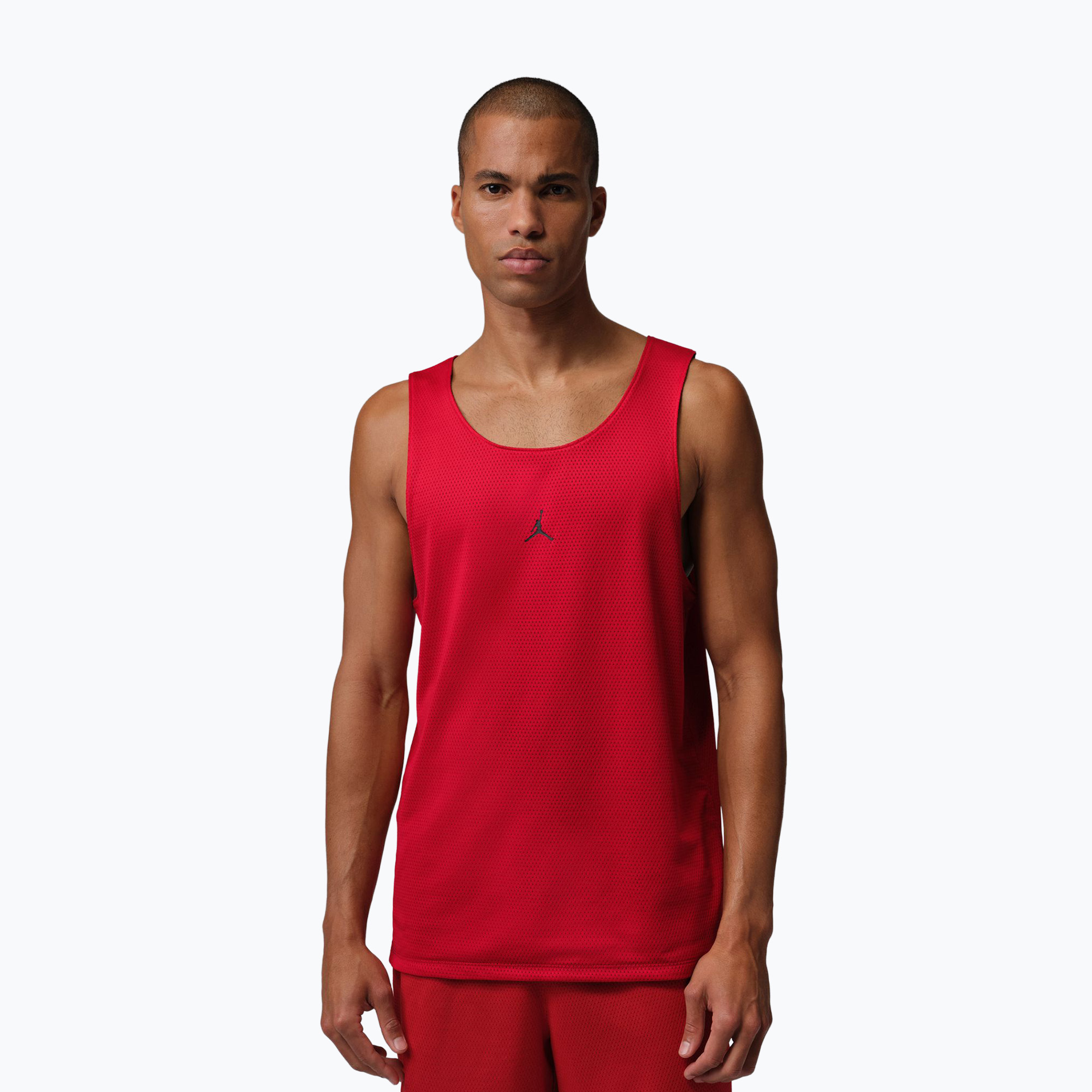Koszulka koszykarska męska  Jordan Sport Reversible gym red/black 