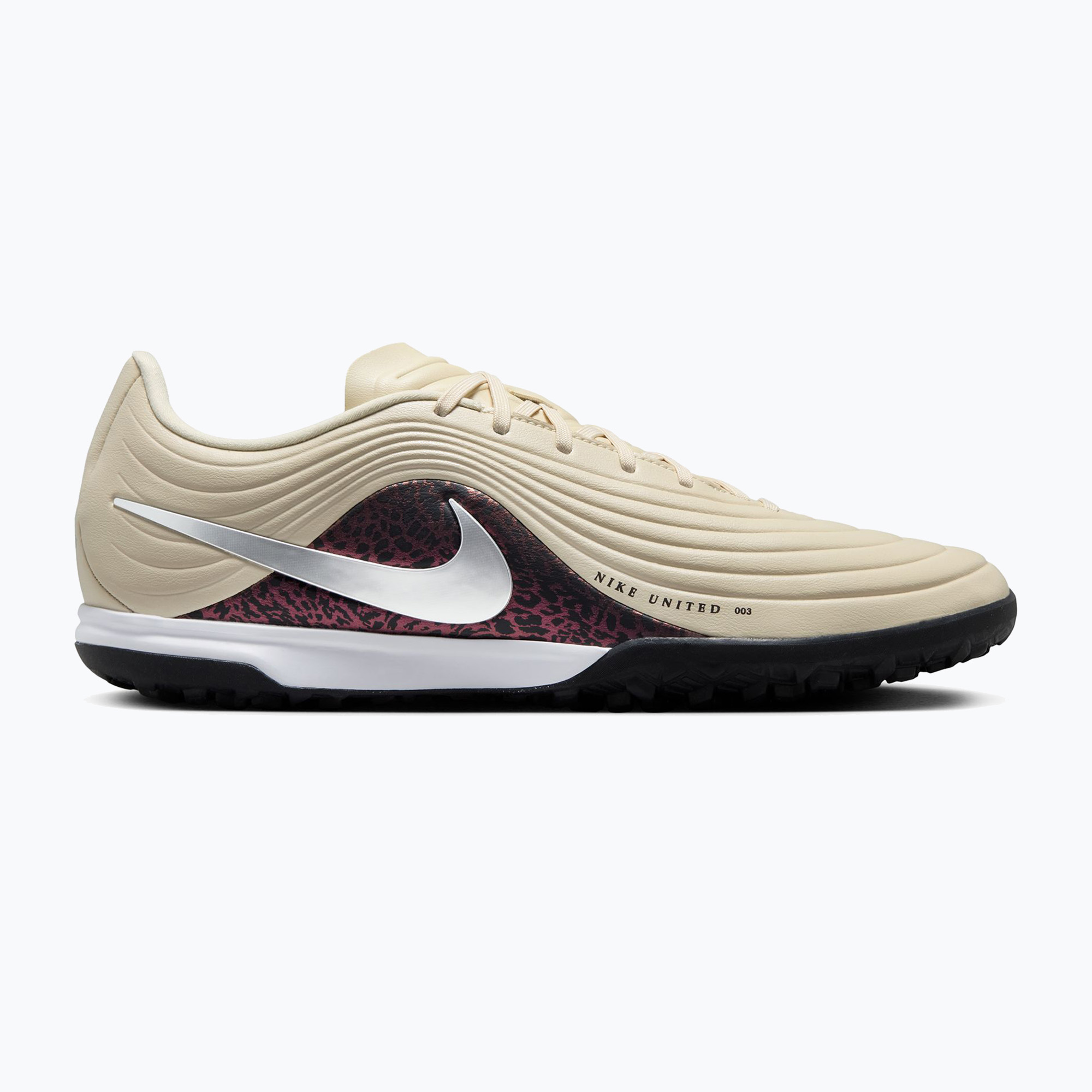 Мъжки футболни обувки Nike United Tiempo Maestro Academy TF fossil/burgundy crush/metallic silver