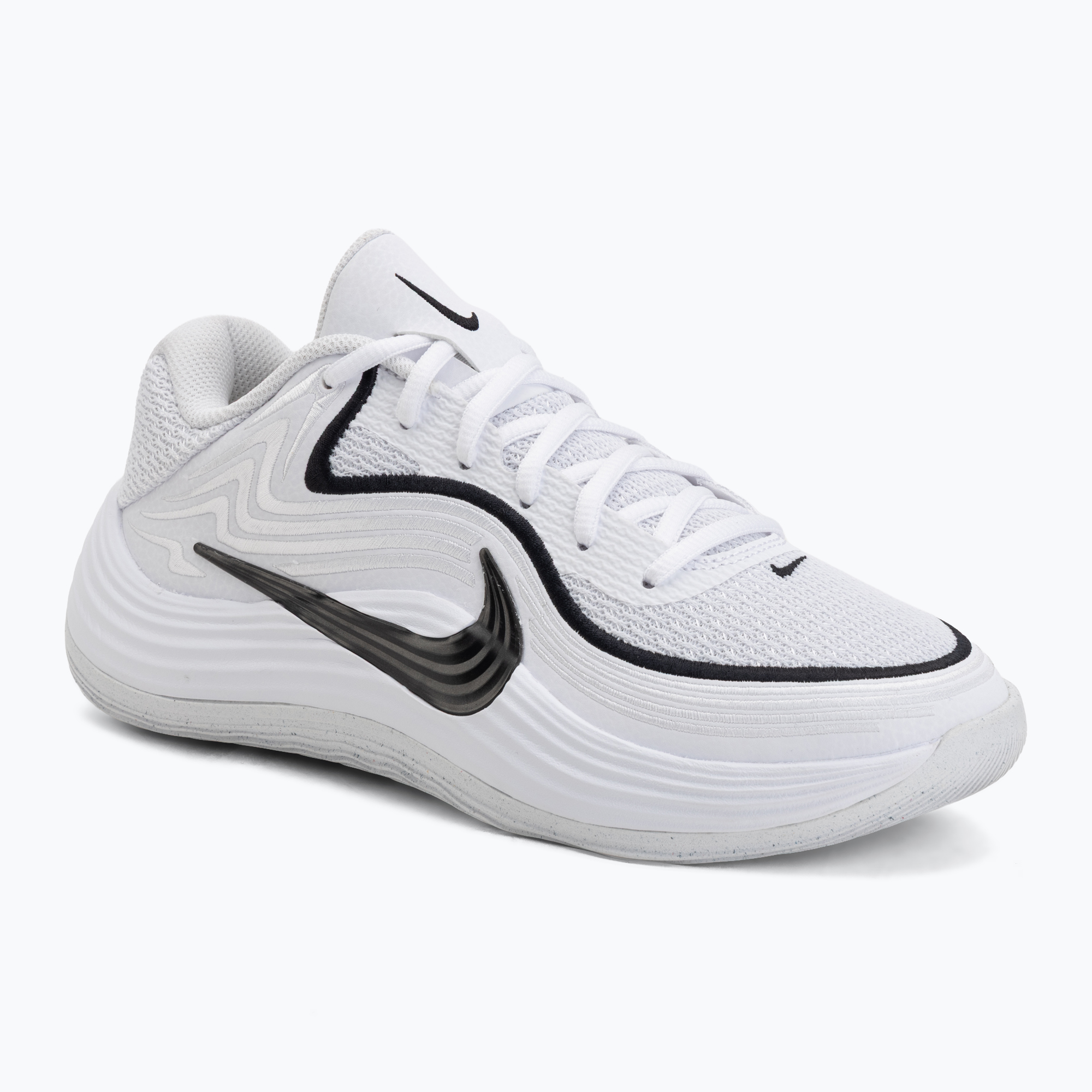 Мъжки обувки за баскетбол Nike Precision 8 Low white/black/black