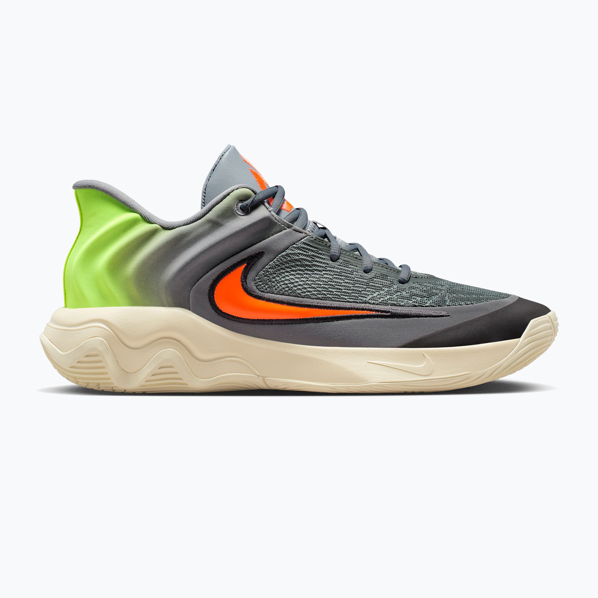 Buty do koszykówki męskie Nike Giannis Immortality 4 cool grey/volt/total crimson 