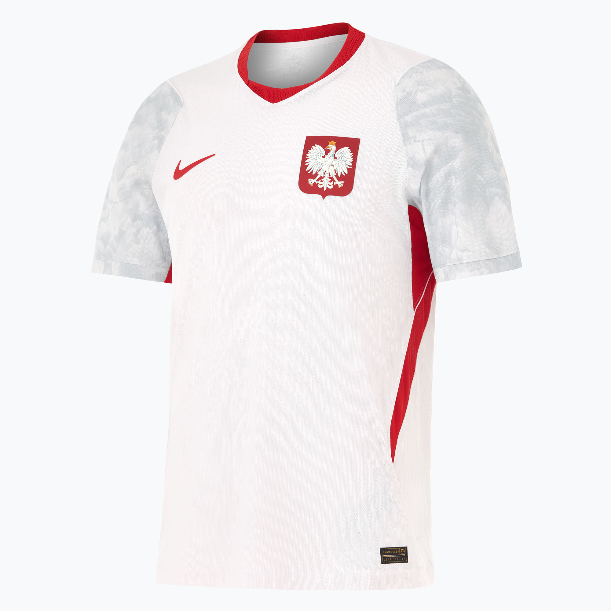 Мъжка футболна фланелка Nike Dri-Fit ADV Poland Match Home 2026 white/field silver