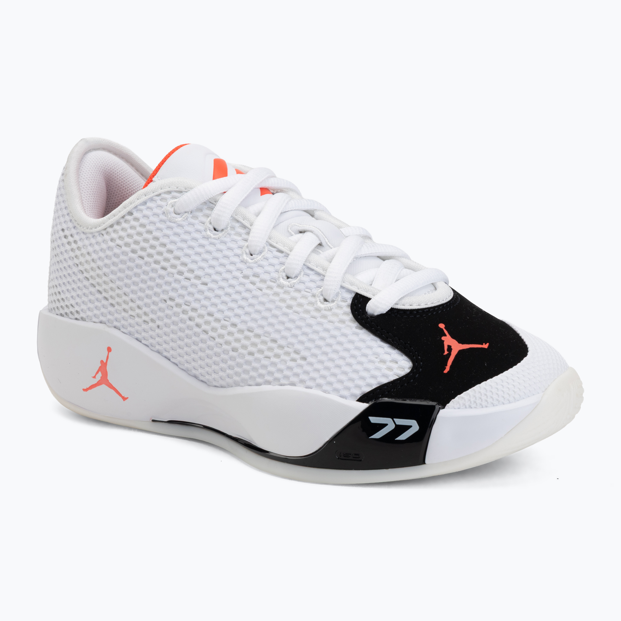 Încălțăminte de baschet pentru copii Jordan Luka 77 GS Jr white/black/sail/bright crimson