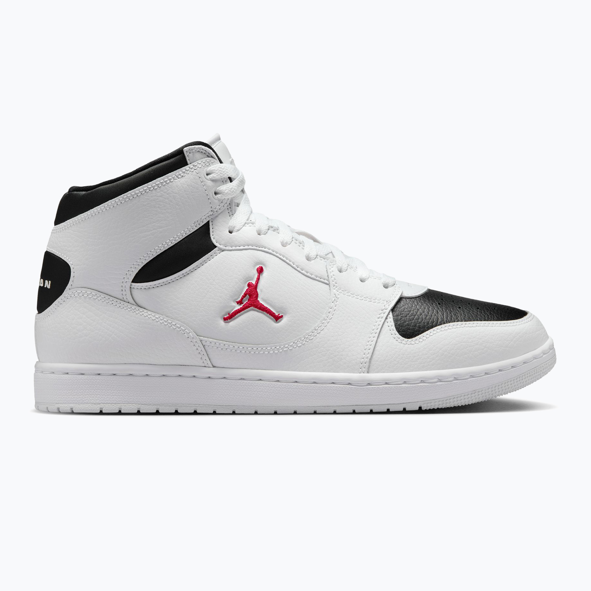 Buty męskie Jordan Court Connect Mid white/black/gym red