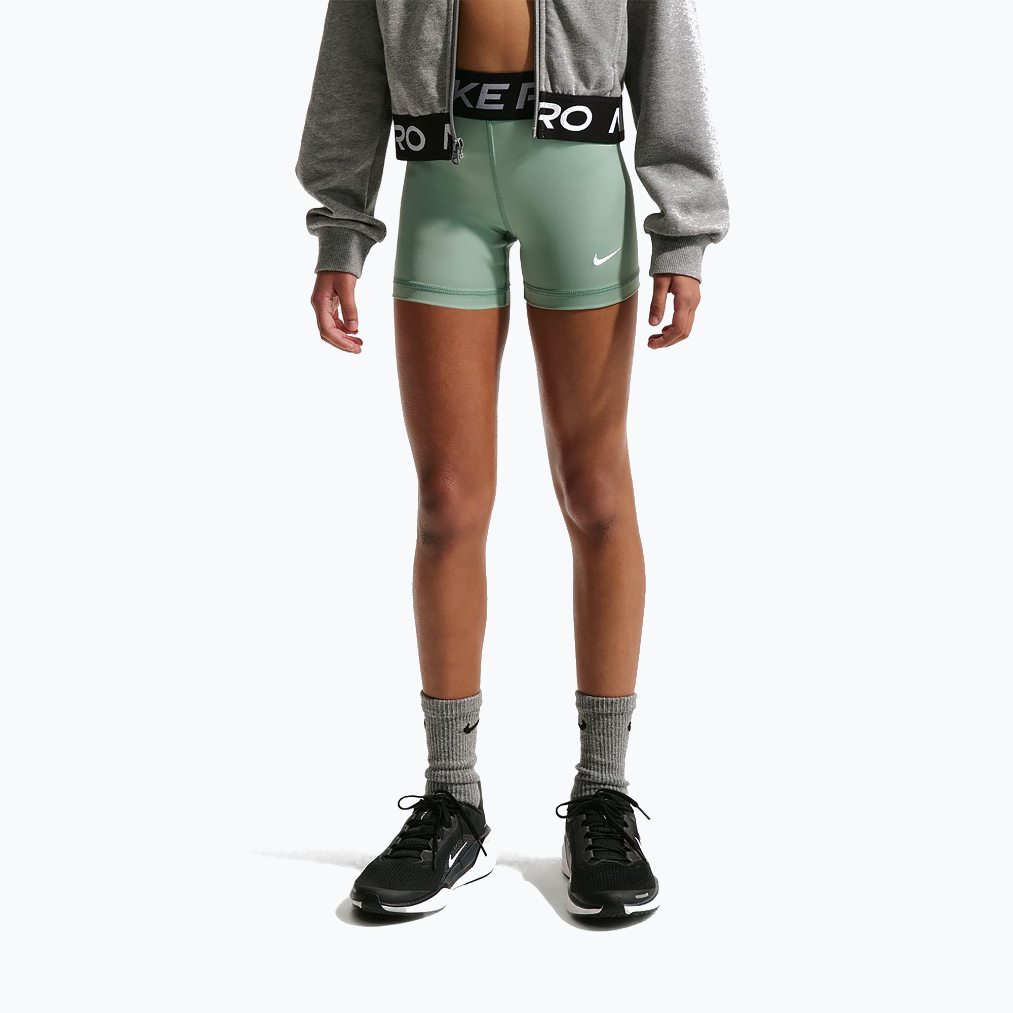 Детски къси панталони/шорти Nike Pro steam/white