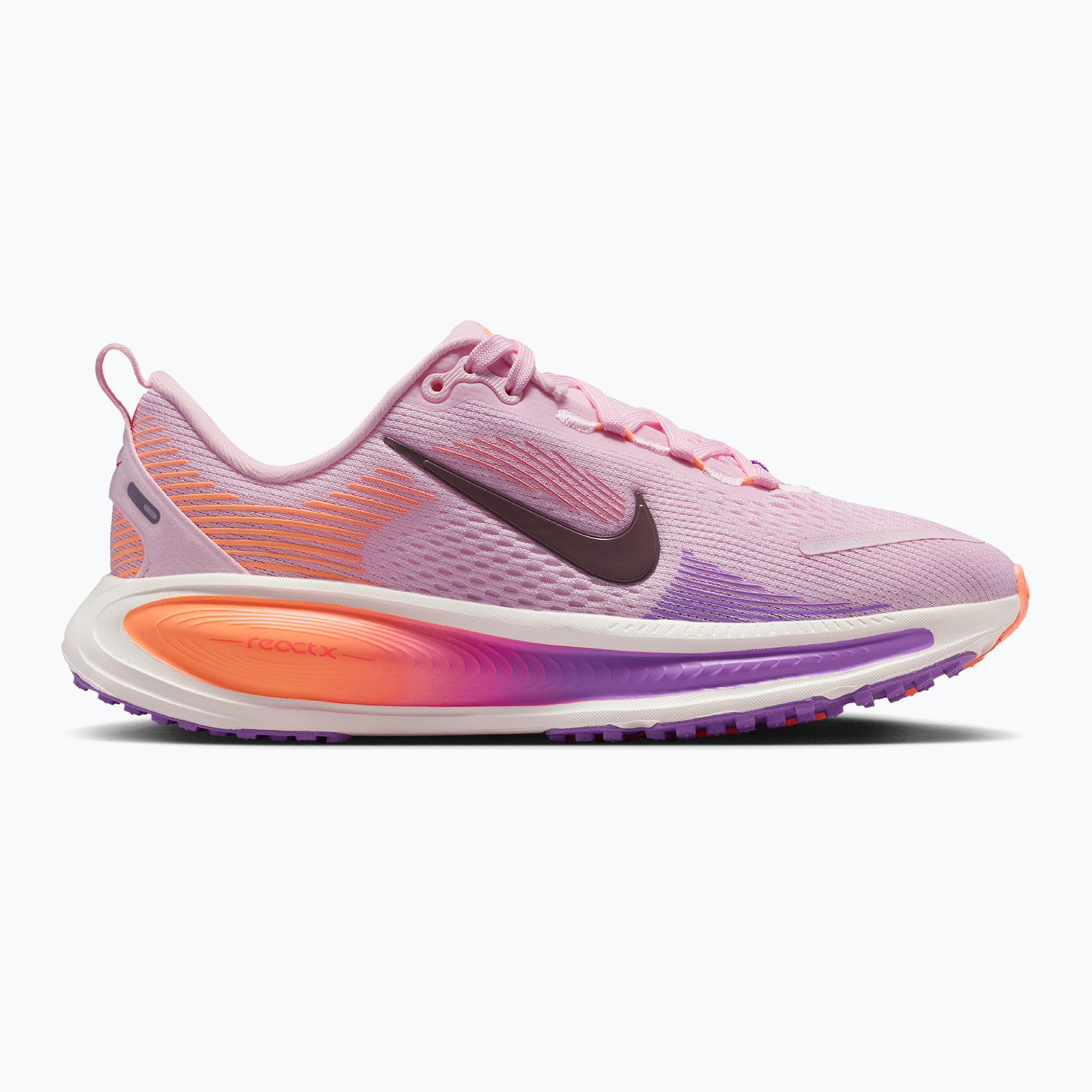 Buty do biegania dziecięce Nike Vomero 18 pink foam/bright violet/sail/tattoo 