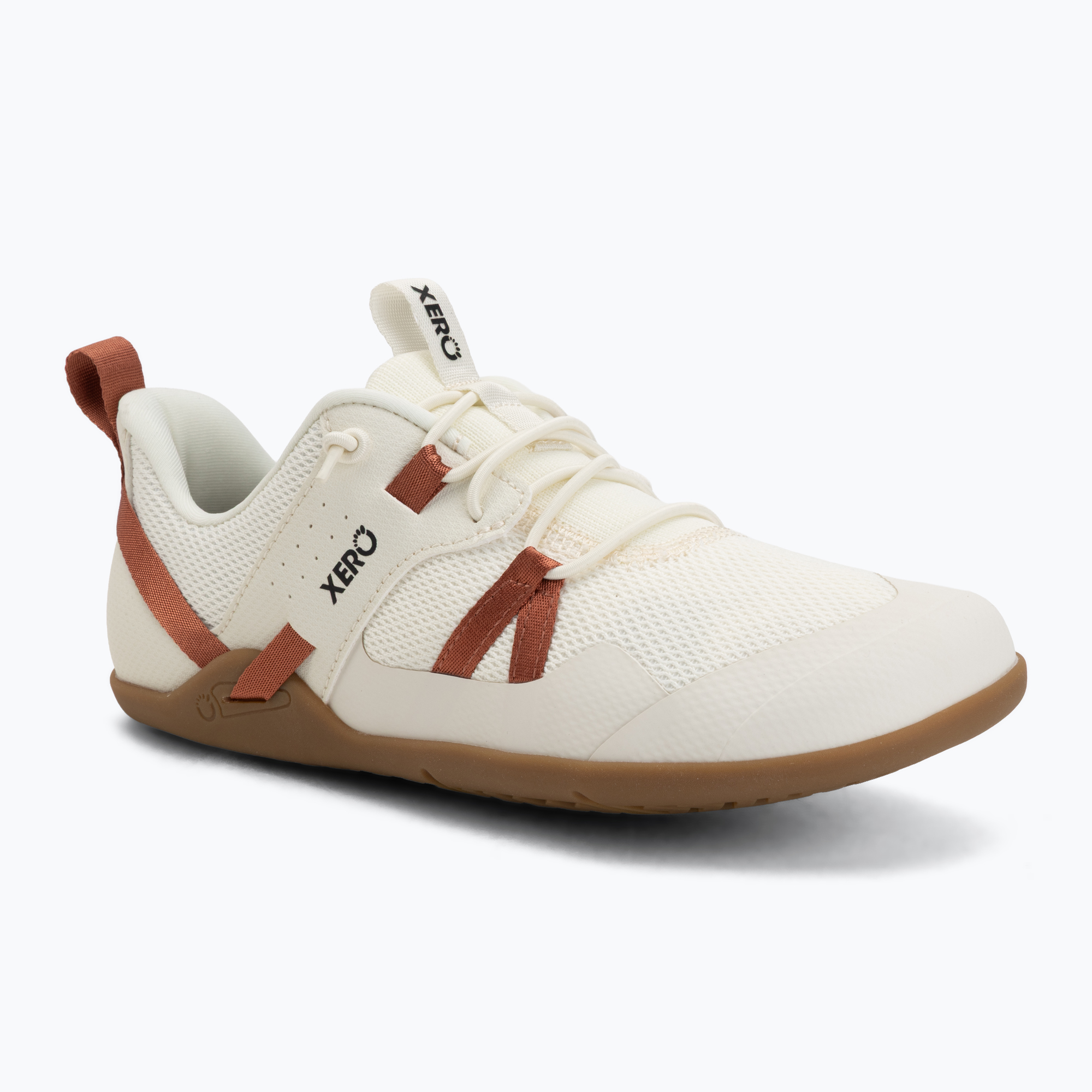 Дамски обувки barefoot Xero Shoes Prio Easy On egret/burnt brick