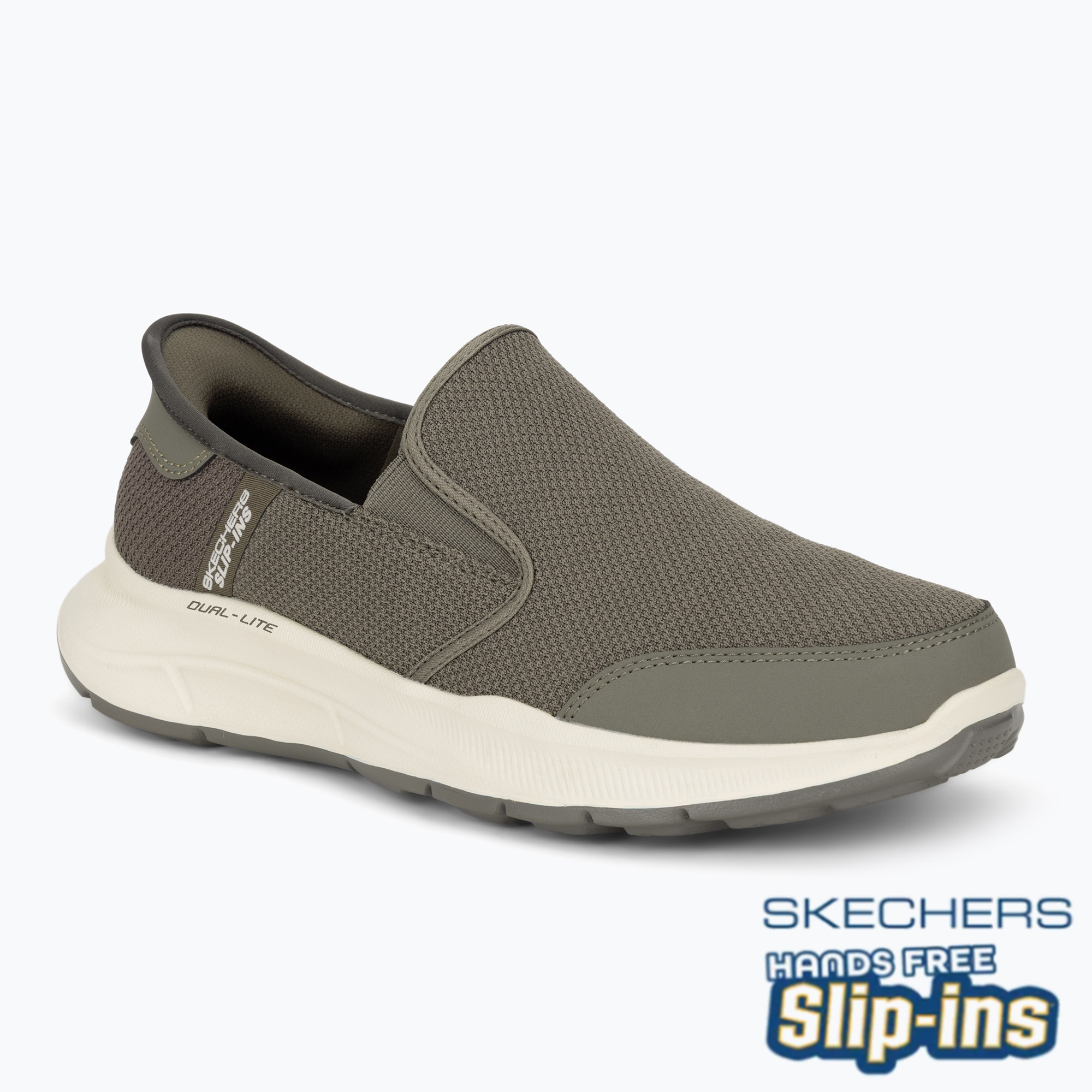 Buty męskie SKECHERS Slip-Ins Equalizer 5.0 - Drayze taupe 