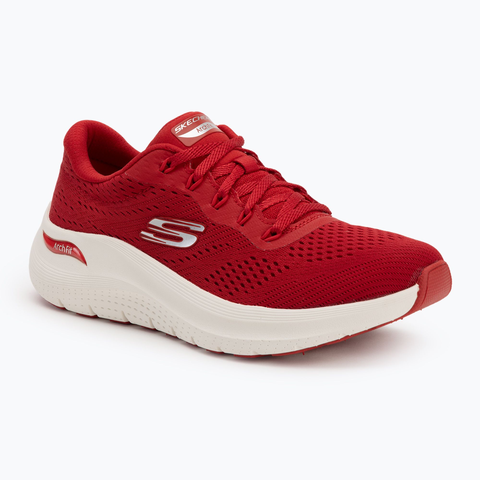 Buty damskie SKECHERS Arch Fit 2.0 Big League red 