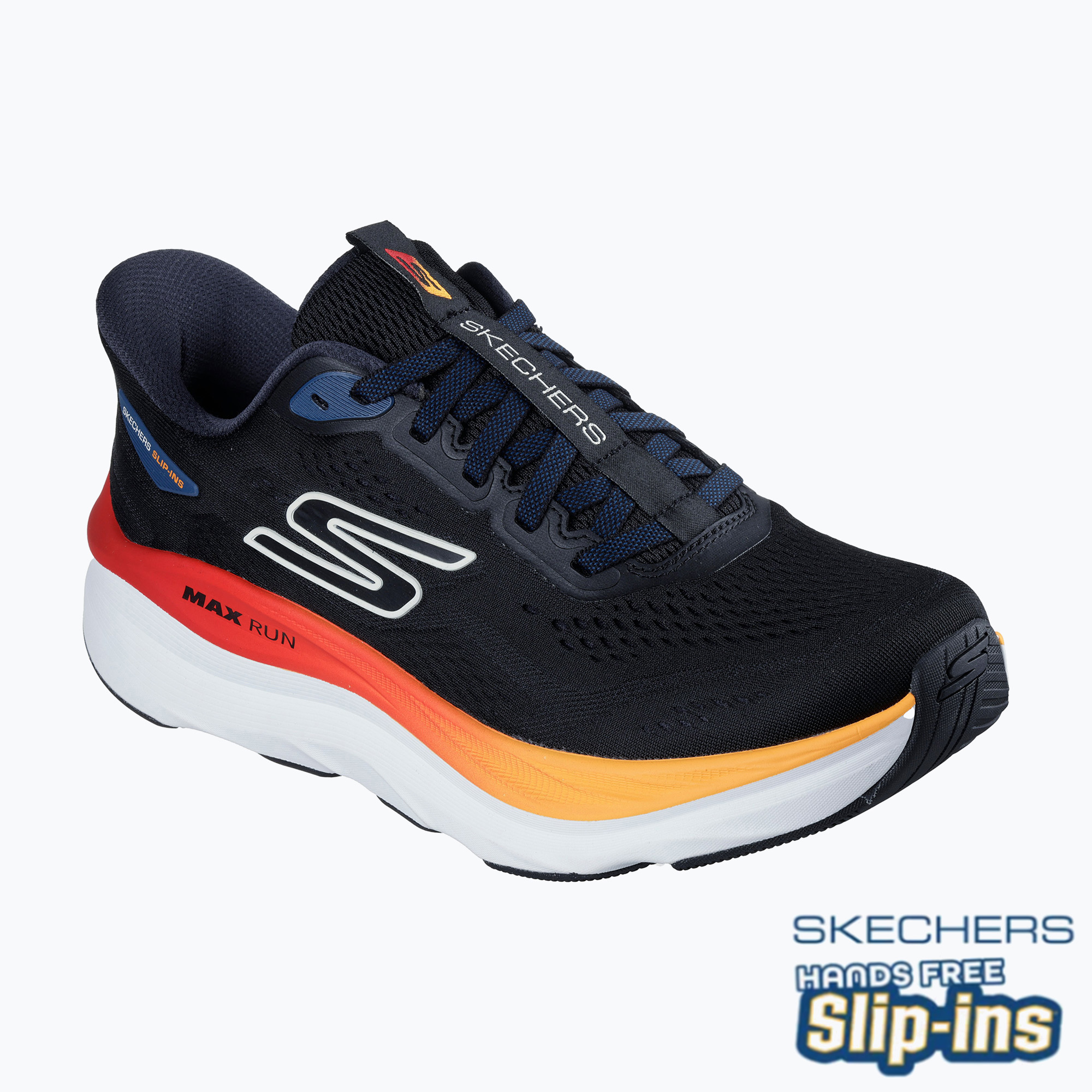 Buty do biegania męskie SKECHERS Max Run black 