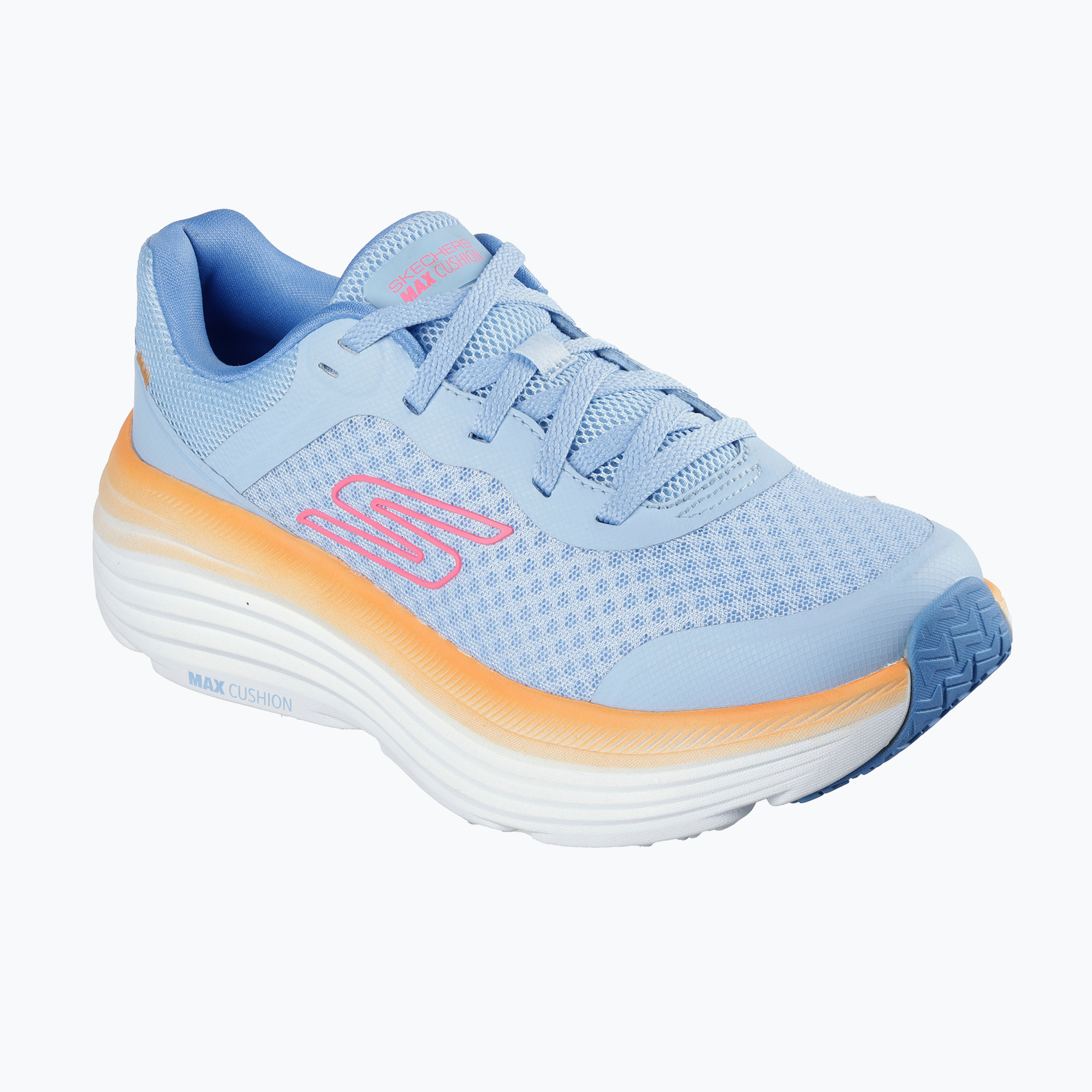 Buty damskie SKECHERS Max Cushioning Endeavour Canova blue/orange 