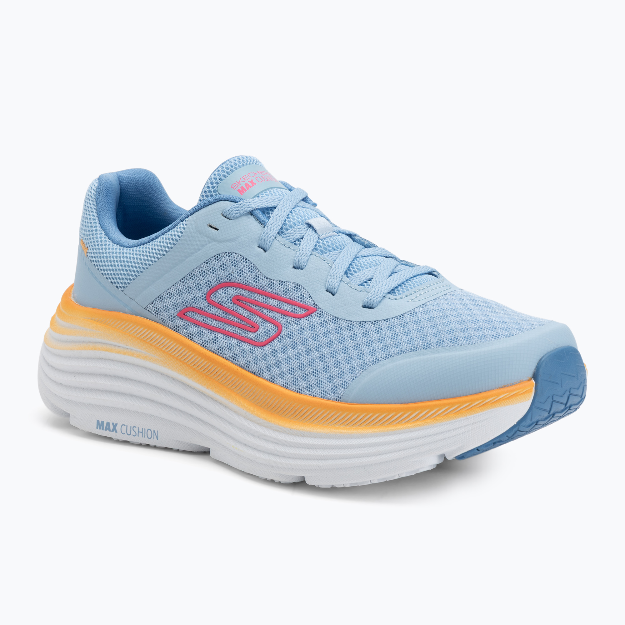 Buty damskie SKECHERS Max Cushioning Endeavour Canova blue/orange 